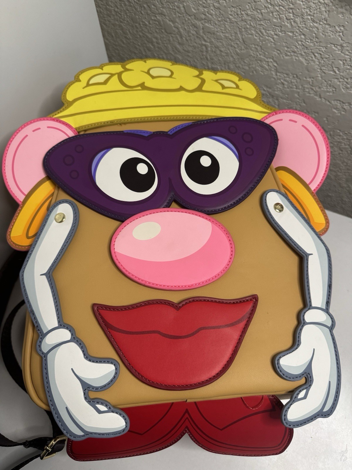 Loungefly Disney Hasbro Mrs. Potato Head Mini Backpack Customizable