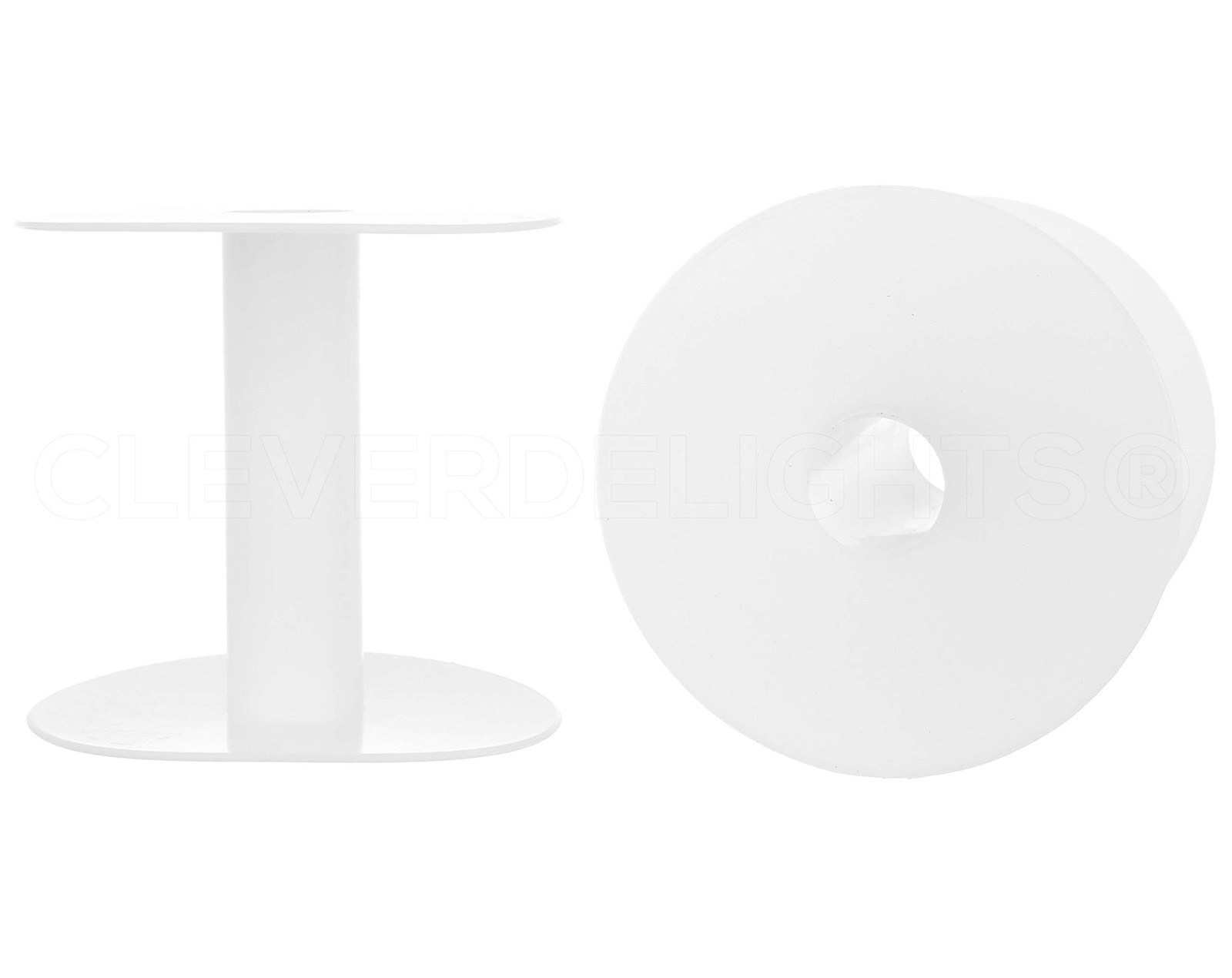 CleverDelights Plastic Spools - 3 1/2\ CleverDelights Plastic Spools - 3 1/2\