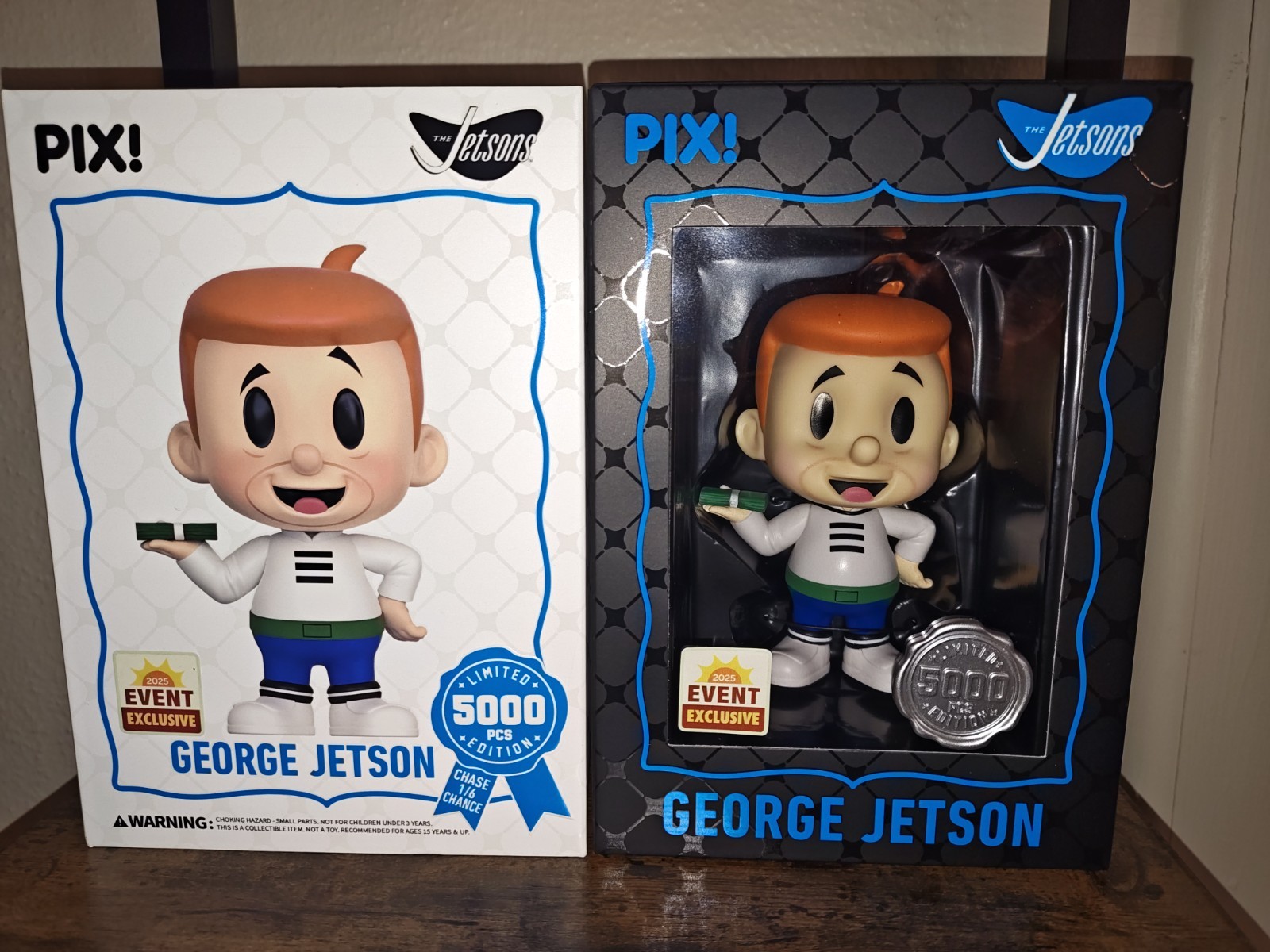 Thrilljoy PIX The Jetsons George Jetson Common Figure LE 5000 Exclusive Thrilljoy PIX The Jetsons George Jetson Common Figure LE 5000 Exclusive