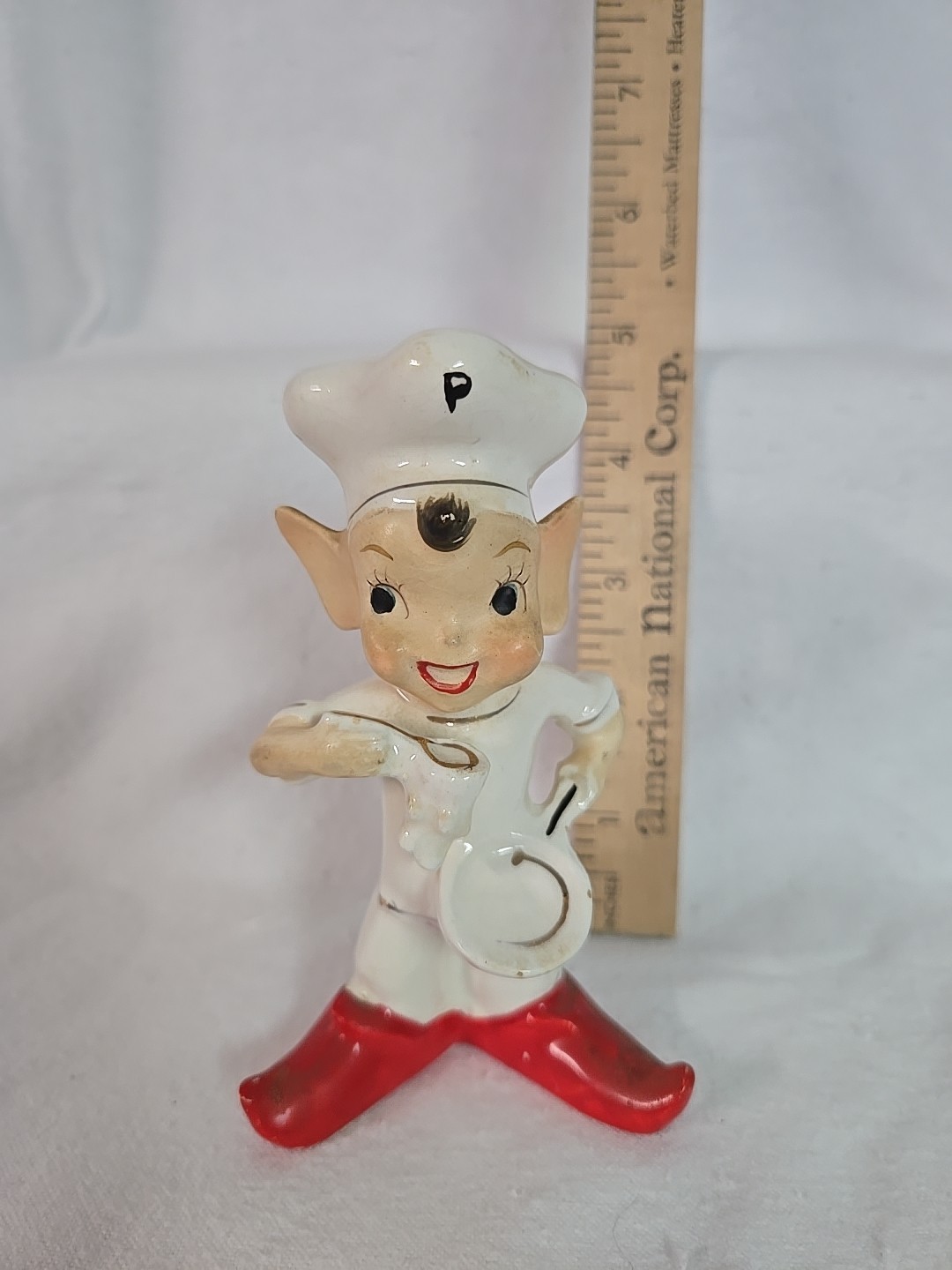 Vintage And Rare Elf Pixie Pepper Shaker, mid century Relco Atom Japan Vintage And Rare Elf Pixie Pepper Shaker, mid century Relco Atom Japan
