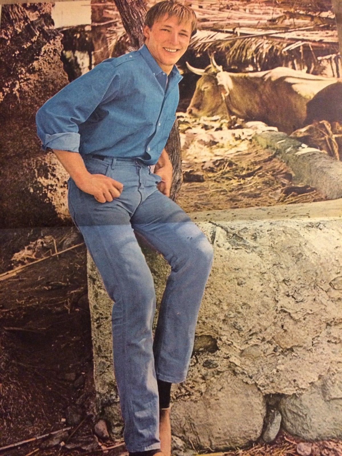 Mike Sarne, Oversized Full Page Vintage Pinup Mike Sarne, Oversized Full Page Vintage Pinup