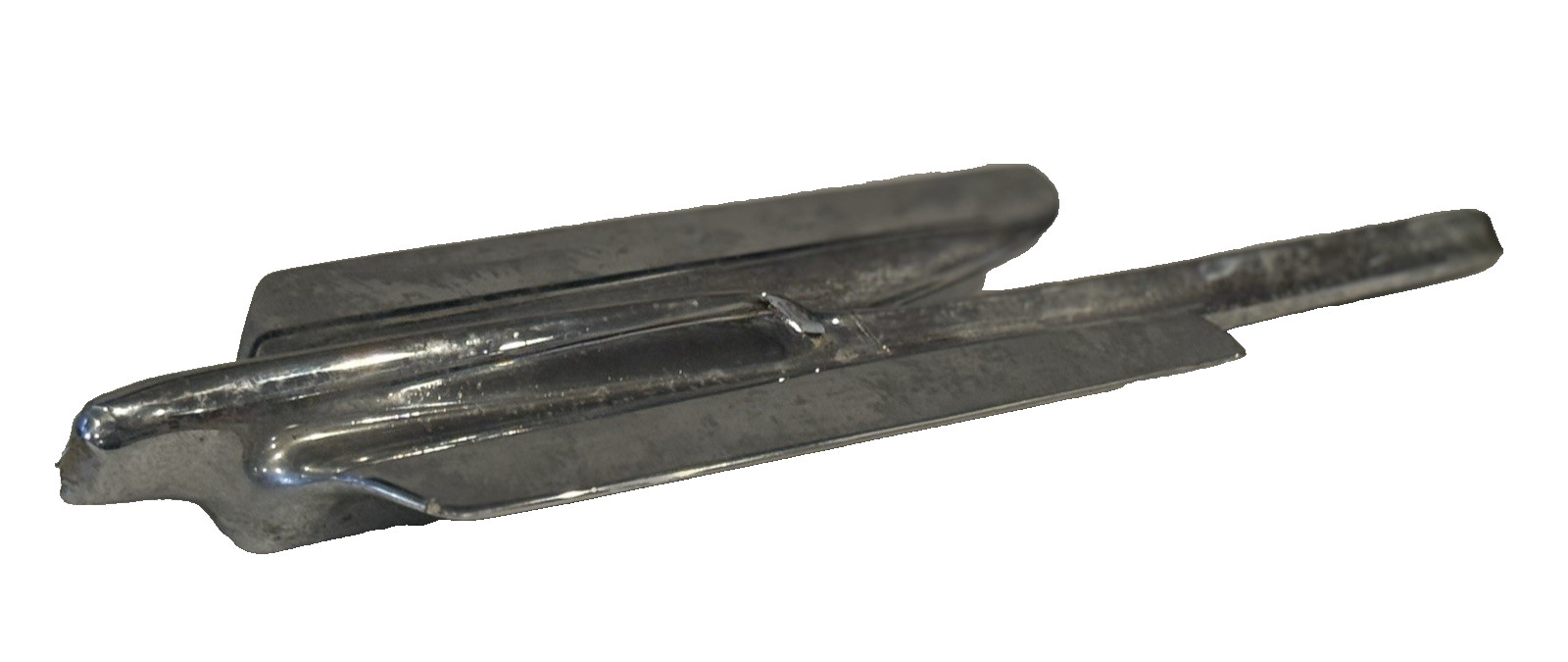 Vintage 1950-1953 Cadillac Flying Lady Hood Ornament & Bracket ~ 1456358 (14D)