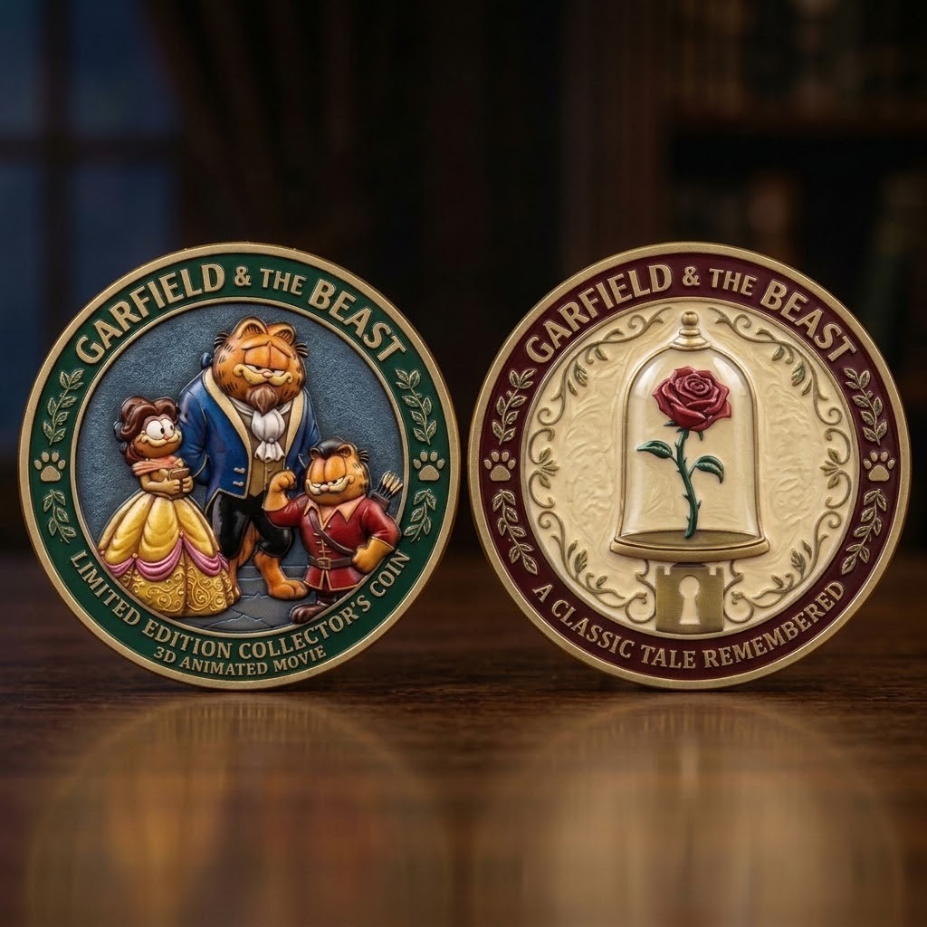 Garfield & The Beast: A Classic Tale Remembered Commemorative Coin 2026