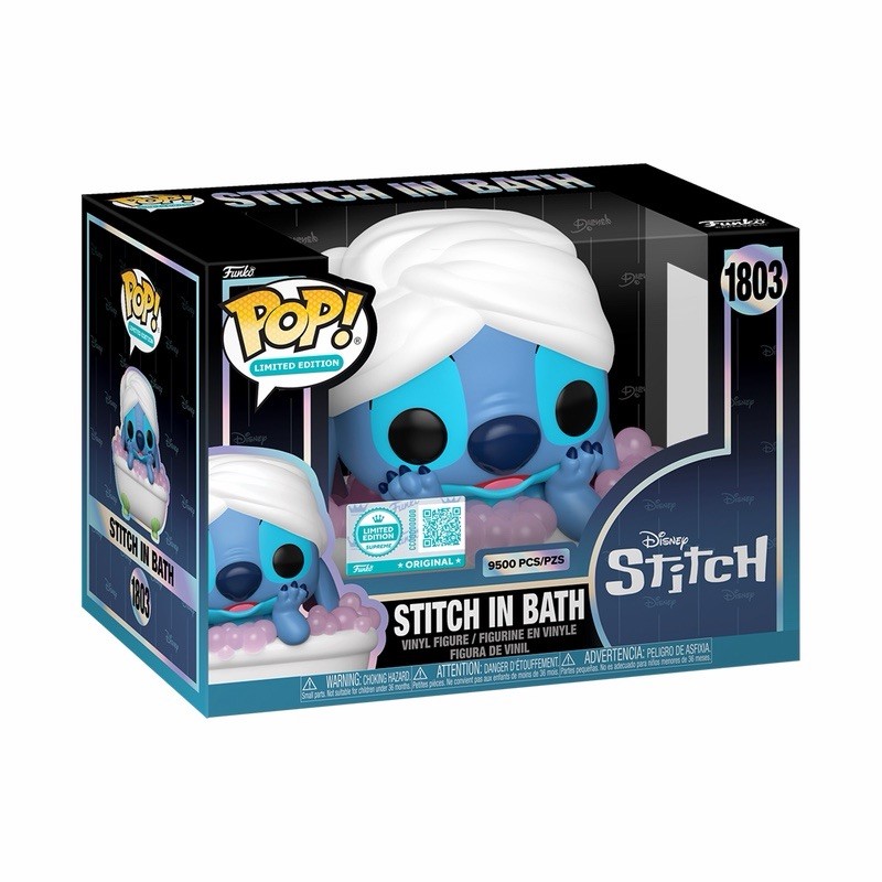 Funko POP Stitch In Bath #1803 LE 9500 Funko Shop Exclusive ✅PRESALE✅ Funko POP Stitch In Bath #1803 LE 9500 Funko Shop Exclusive ✅PRESALE✅
