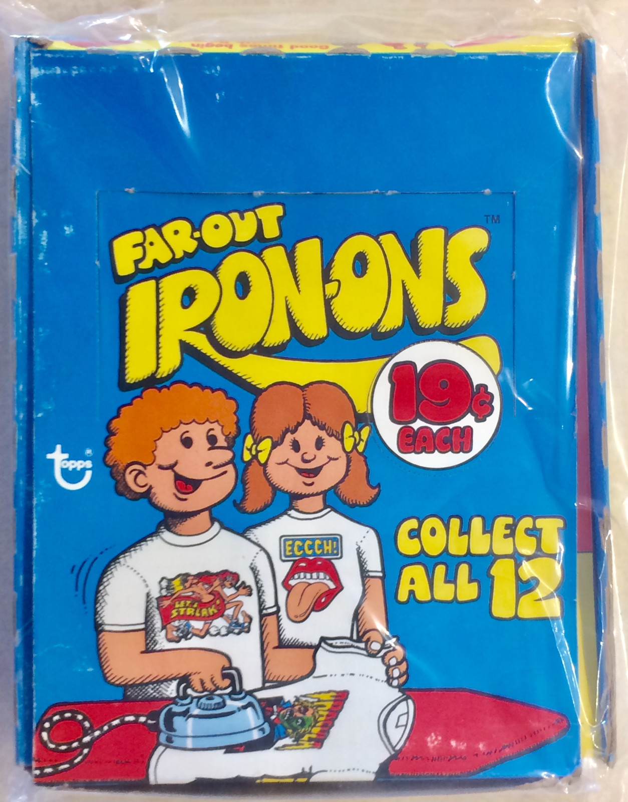 Vintage Topps® O-Pee-Chee T-Shirt Factory Iron-Ons Complete +Original Box (1975) Vintage Topps® O-Pee-Chee T-Shirt Factory Iron-Ons Complete +Original Box (1975)
