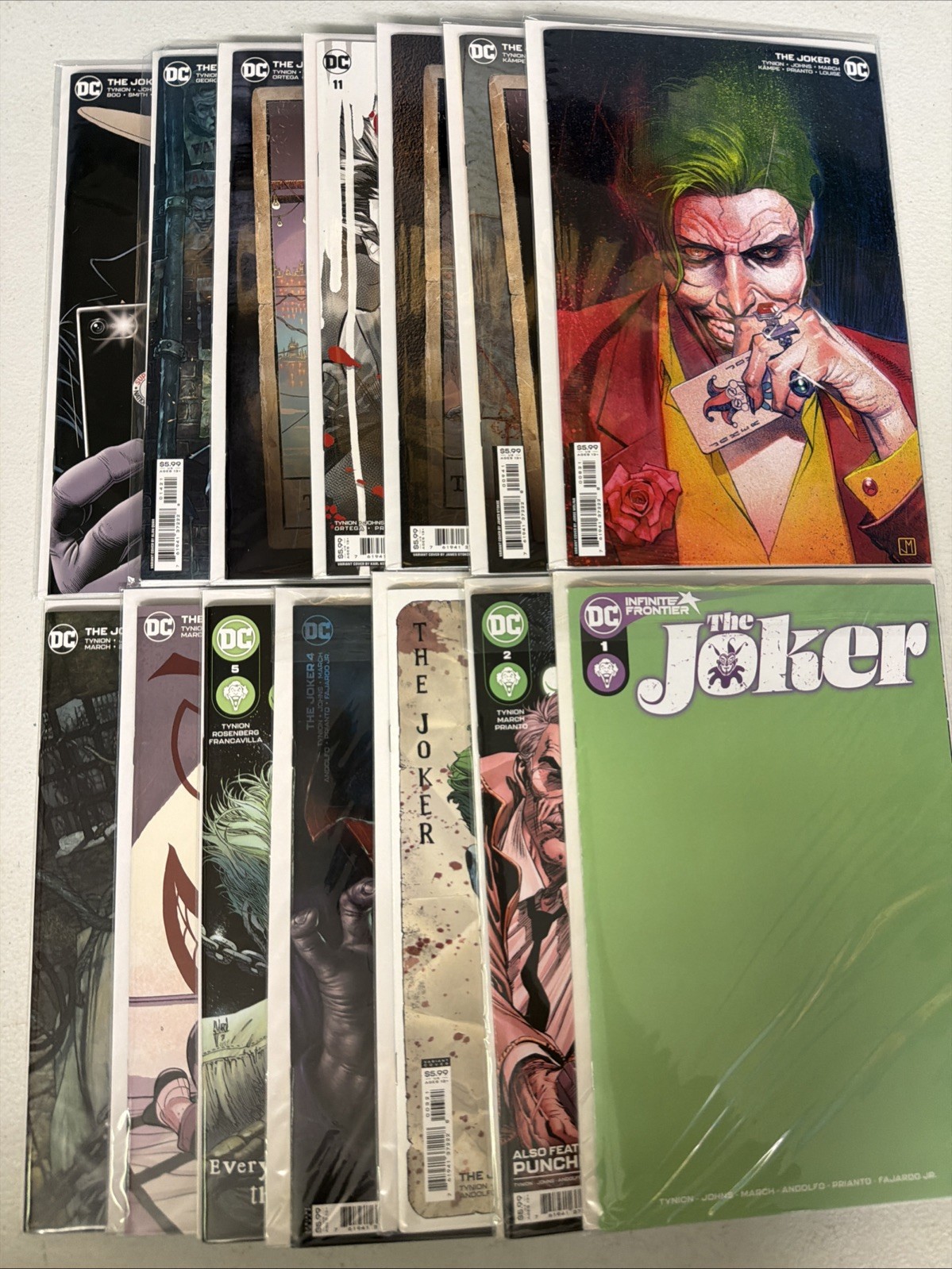 The Joker 1-15 2021 DC Comics Missing #13 Lot Run Variants James Tynion NM *Z9