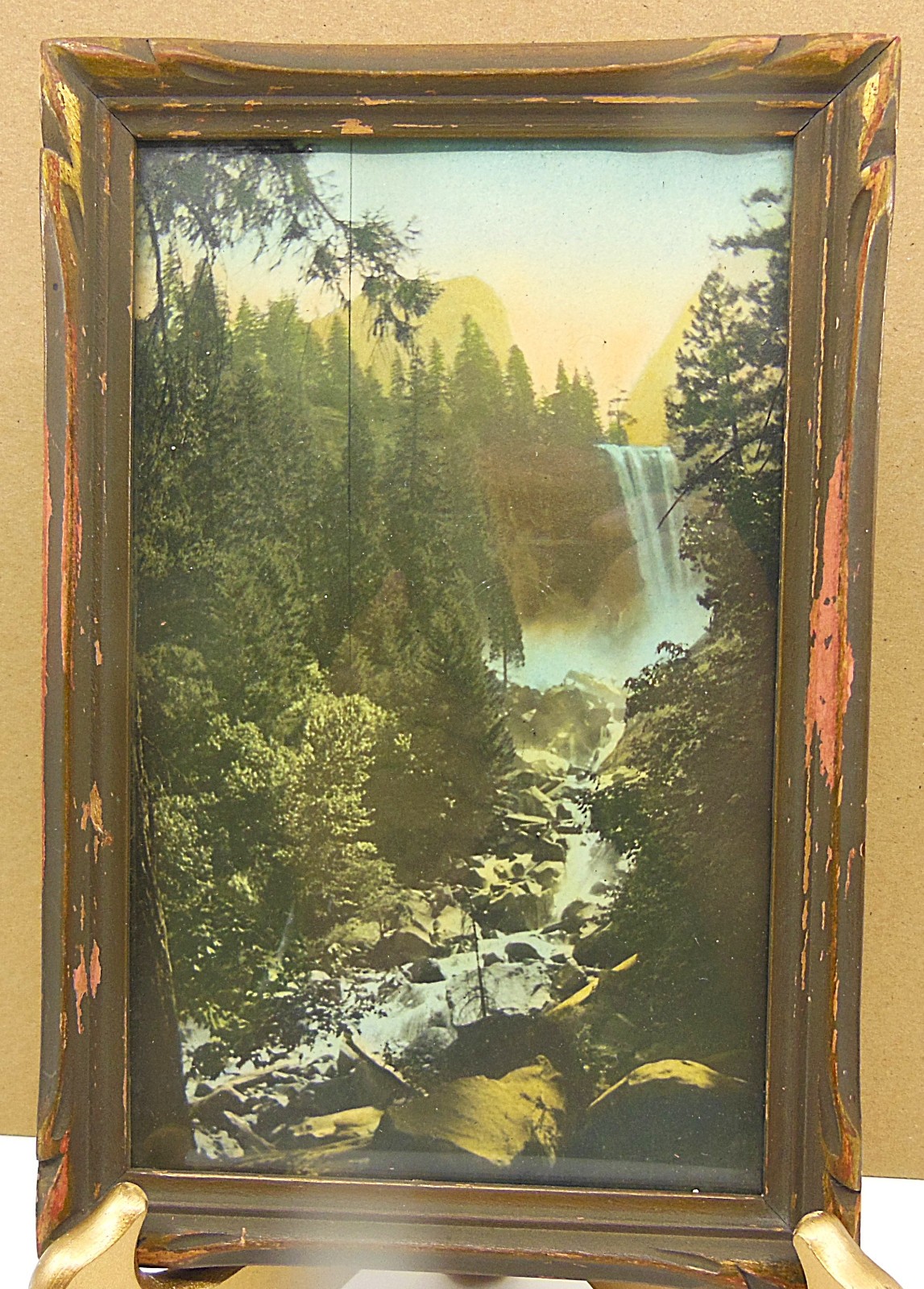 Vintage Yosemite National Park Framed Print Vintage Yosemite National Park Framed Print