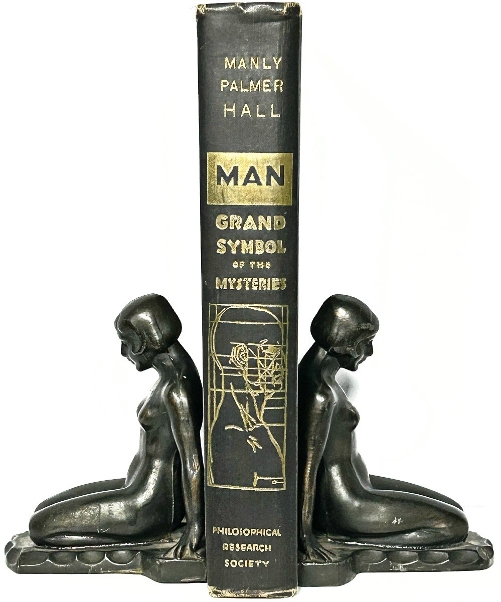 ANCIENT MAN Occult MANLY P HALL Rosicrucian SPIRITUAL esoteric metaphysics LOGIC