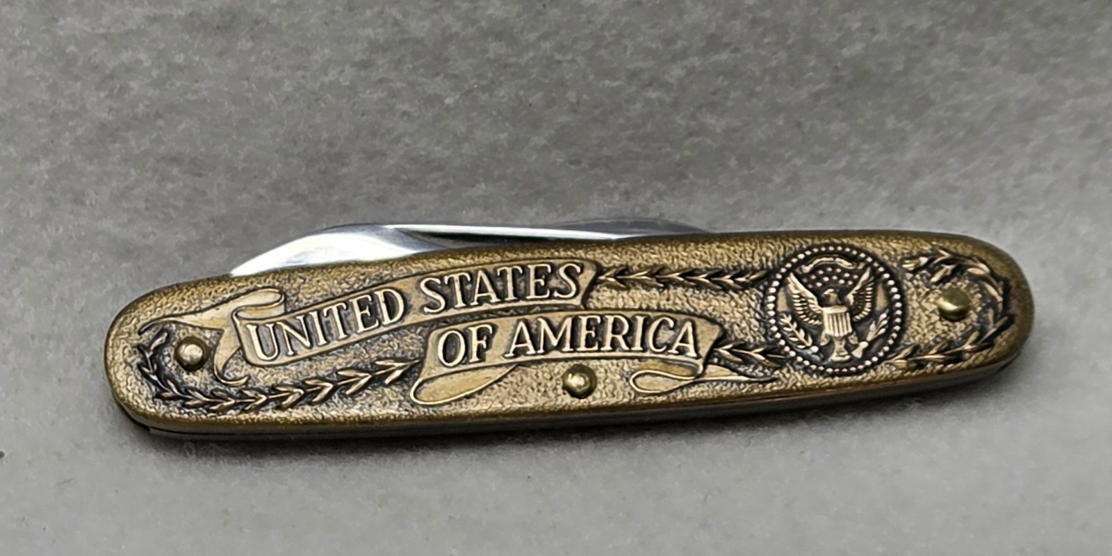 Vintage KUTMASTER United States of America 2 Blade Pocket Knife Utica NY USA 