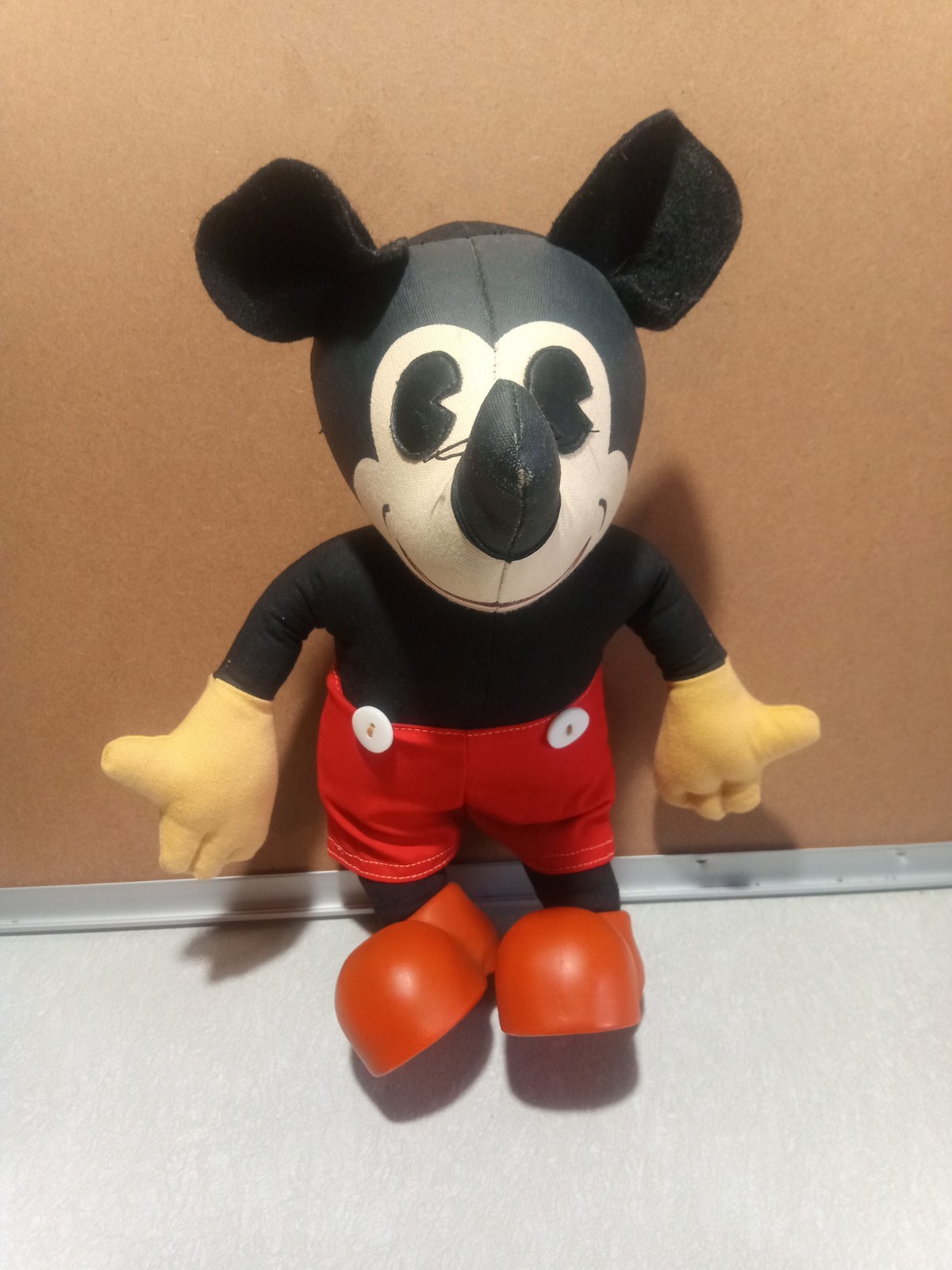 Rare Vintage 1930\'s Reproduction Disney Knickerbocker Mickey Mouse Doll Rare Vintage 1930\'s Reproduction Disney Knickerbocker Mickey Mouse Doll