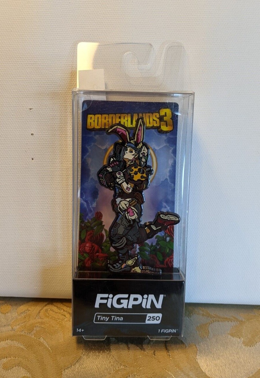 FiGPiN Tiny Tina #250 Borderlands 3 - Collectible Pin FiGPiN Tiny Tina #250 Borderlands 3 - Collectible Pin