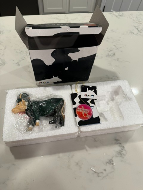 Cow Parade by Westland Figurines Wizard Of Oz Cow NEW Rare with Box / Tags#7722