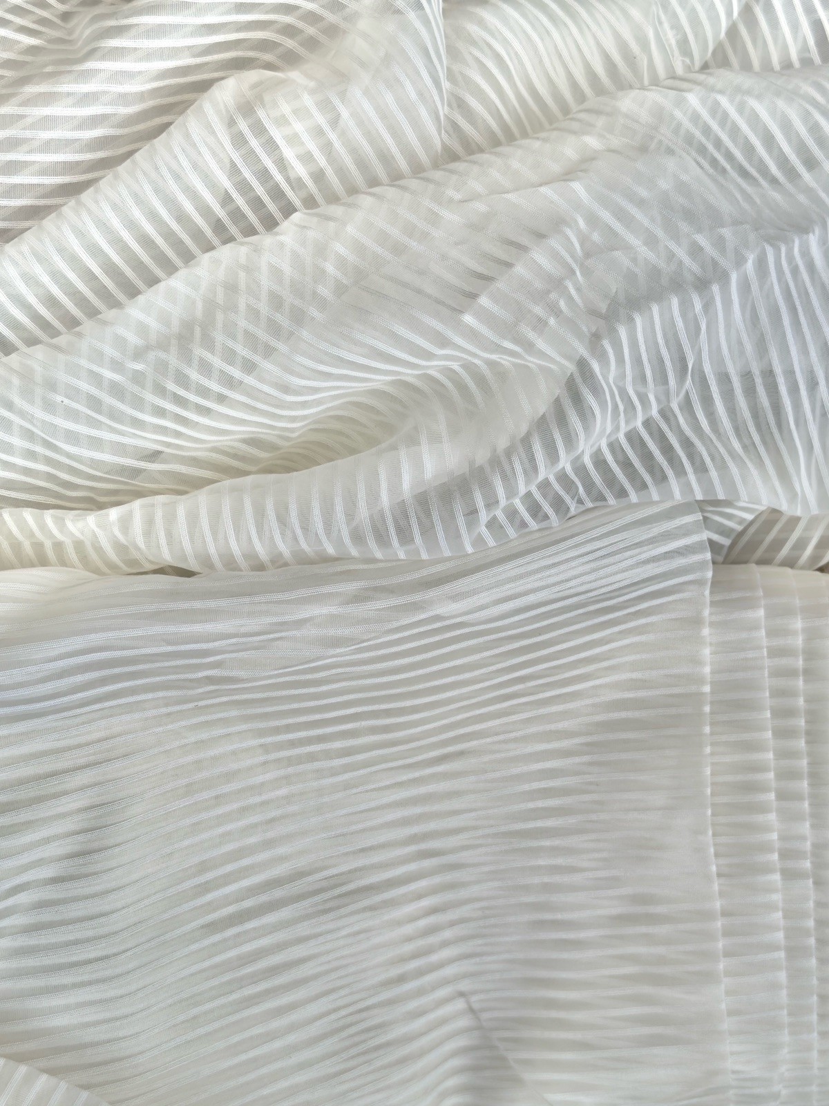 15yd French Antique White Embroidered Stitch Fabric Bolt Sheer Bridal For Ribbon 15yd French Antique White Embroidered Stitch Fabric Bolt Sheer Bridal For Ribbon