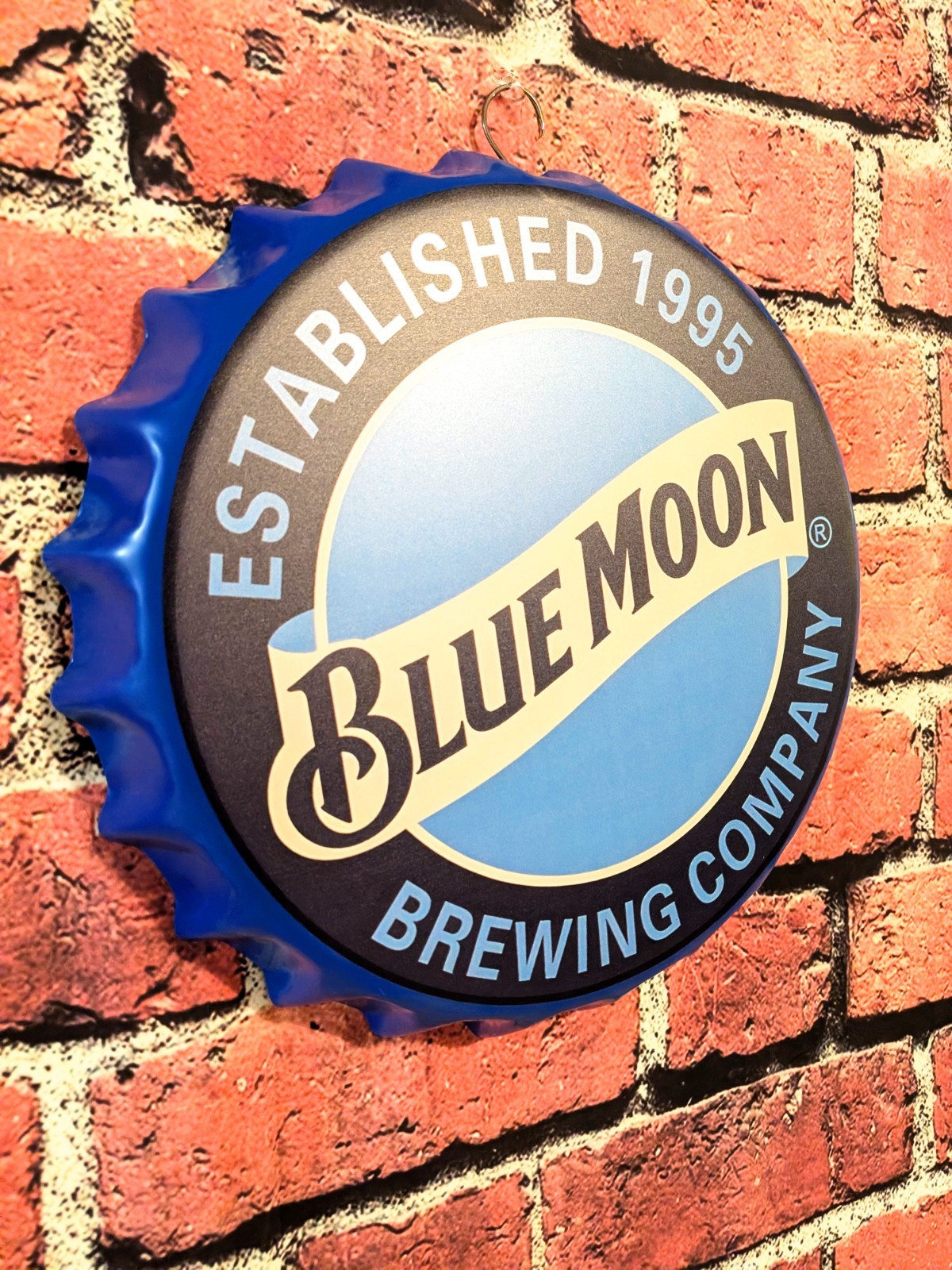 Blue Moon Sign Retro Metal Sign (14 Blue Moon Sign Retro Metal Sign (14