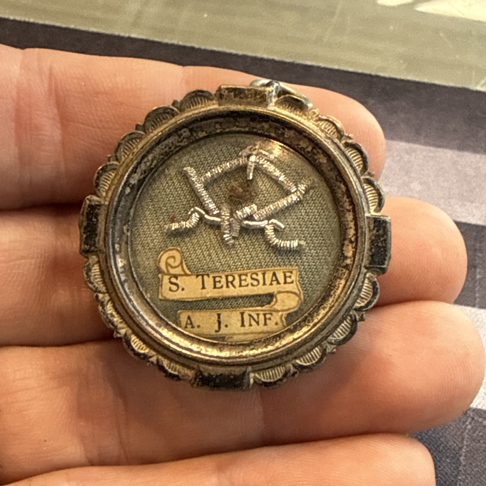 ✝ Reliquary Relic St. Therese of Lisieux