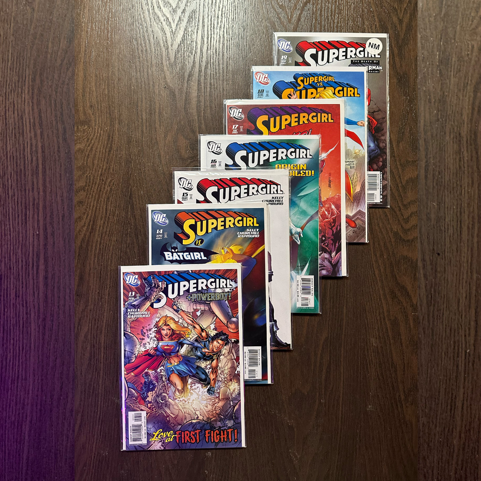 Supergirl #13, 14, 15, 16, 17, 18, 19 set: DC Comics 2007 VF - Powerboy, Batgirl Supergirl #13, 14, 15, 16, 17, 18, 19 set: DC Comics 2007 VF - Powerboy, Batgirl
