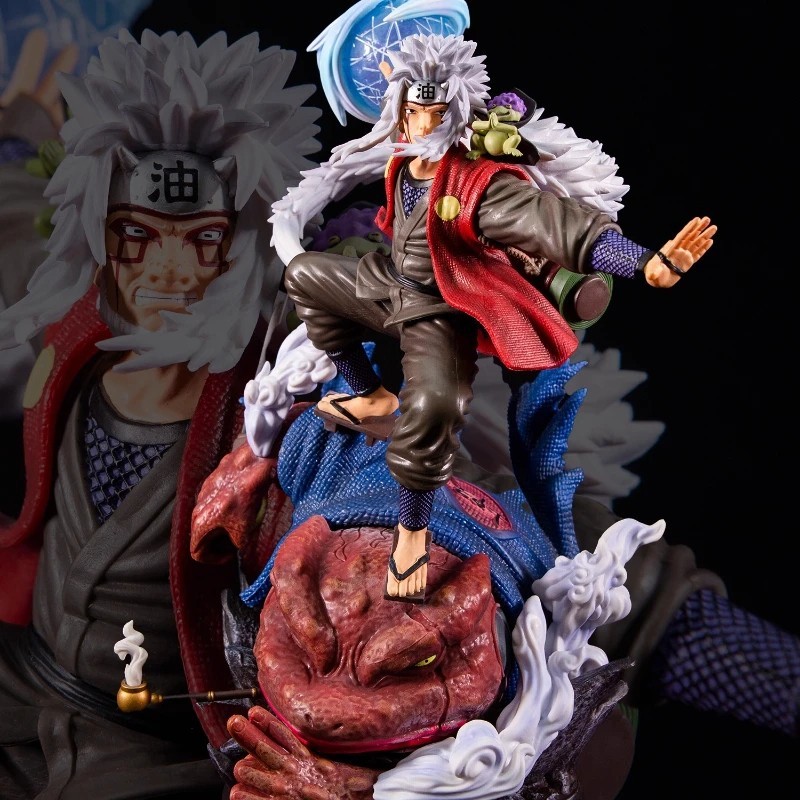 Jiraiya & Gama Bunta Naruto Shippuden Figure 39cm PVC Collectible Anime Statue Jiraiya & Gama Bunta Naruto Shippuden Figure 39cm PVC Collectible Anime Statue