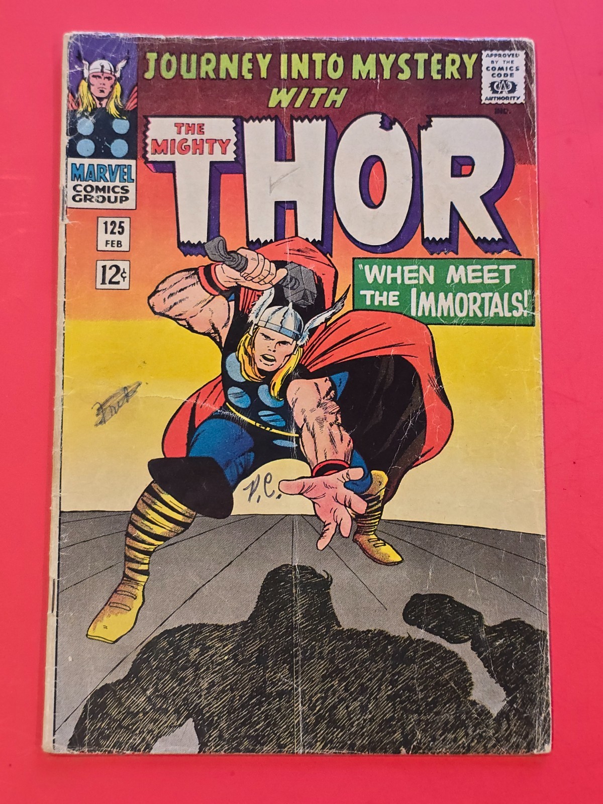 Journey into Mystery #125 1966 Marvel Thor Hercules Stan Lee Jack Kirby