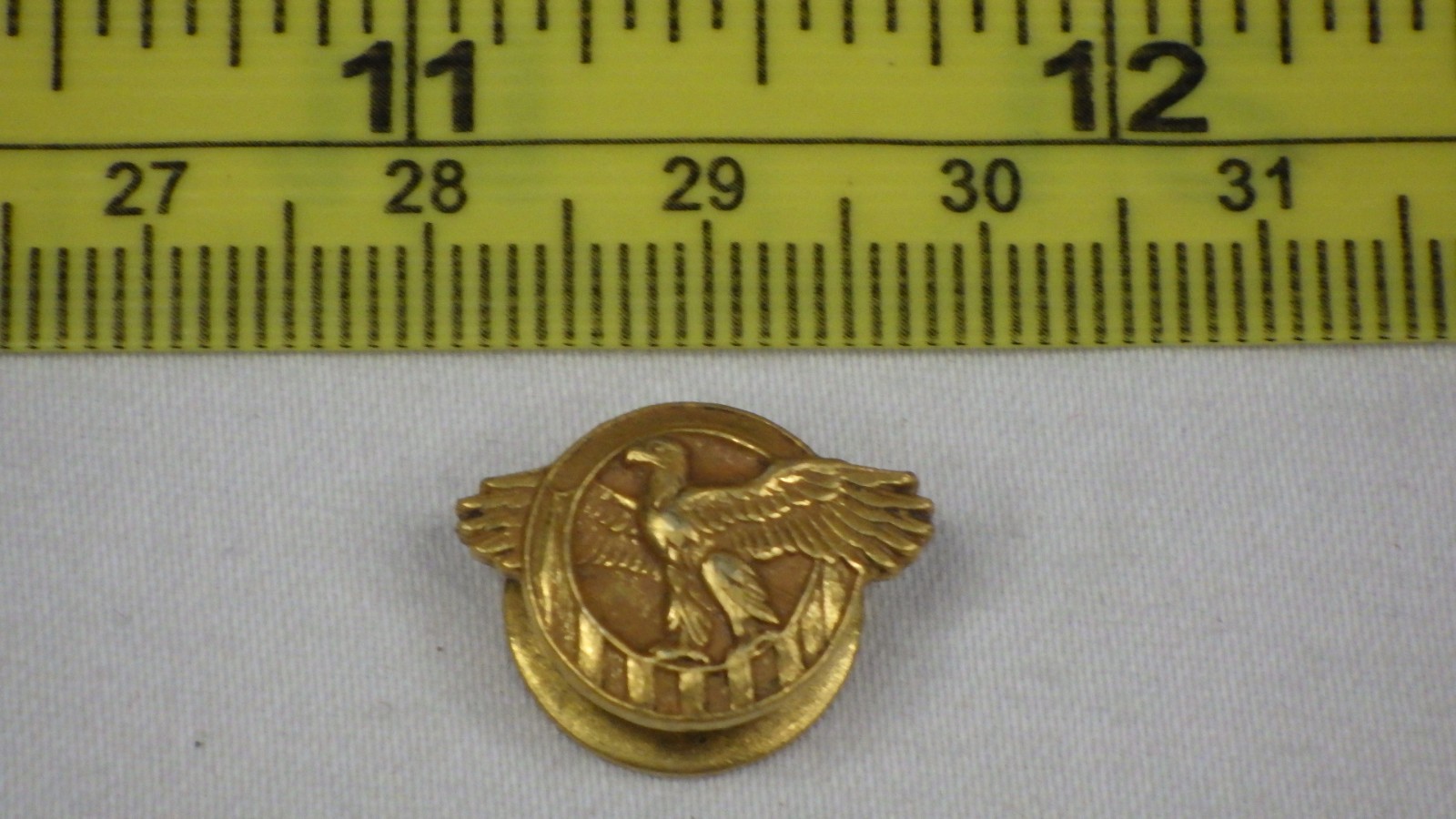 Vintage Honorable Service Discharge Lapel Pin Ruptured Duck Brass