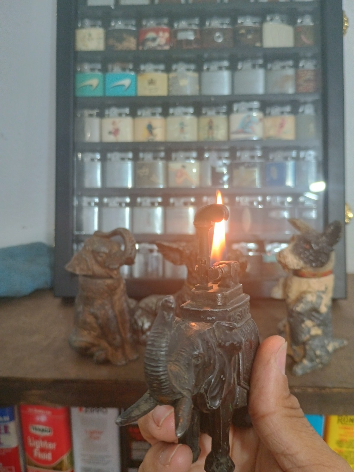 1920's-30's Art Deco Elephant Table Lighter Taking All Offers Into Consideration 1920's-30's Art Deco Elephant Table Lighter Taking All Offers Into Consideration