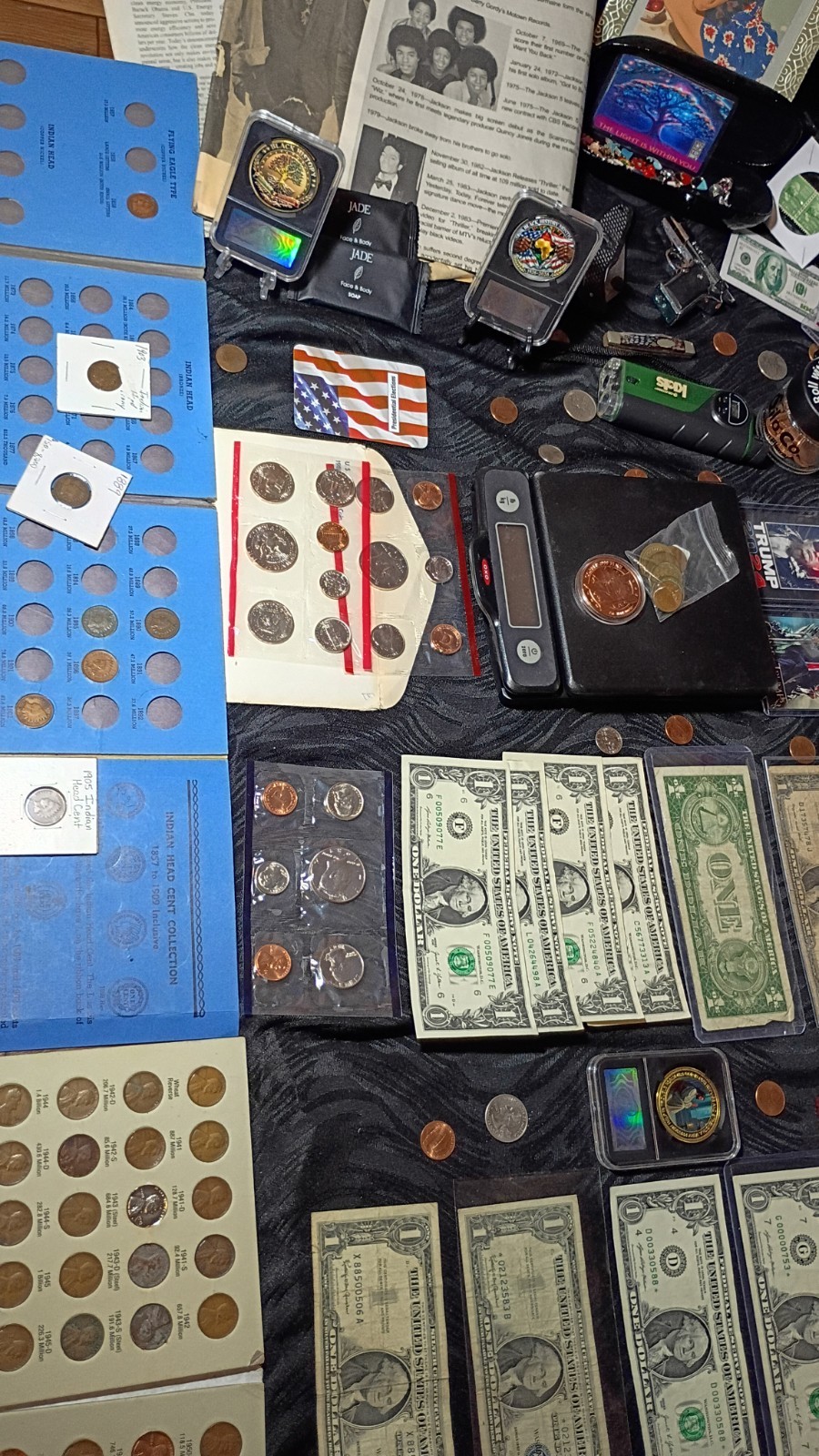 Grandpa's  JUNK DRAWER LOT  Vintage Collectibles Many Different Items. See Pics