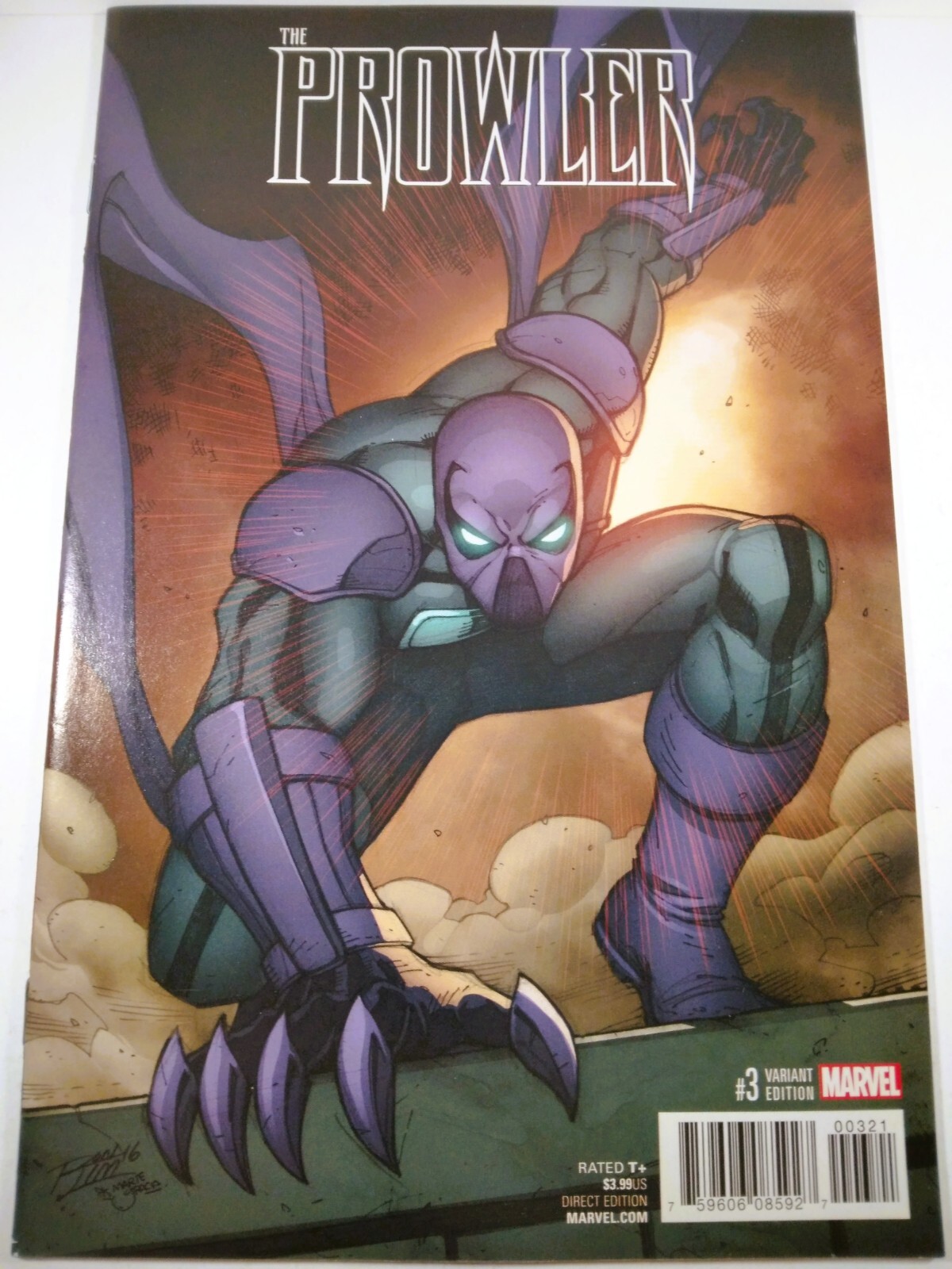 🟣🔥 THE PROWLER #3 RON LIM 1:25 VARIANT Amazing Spider-Man Clone Conspiracy VF