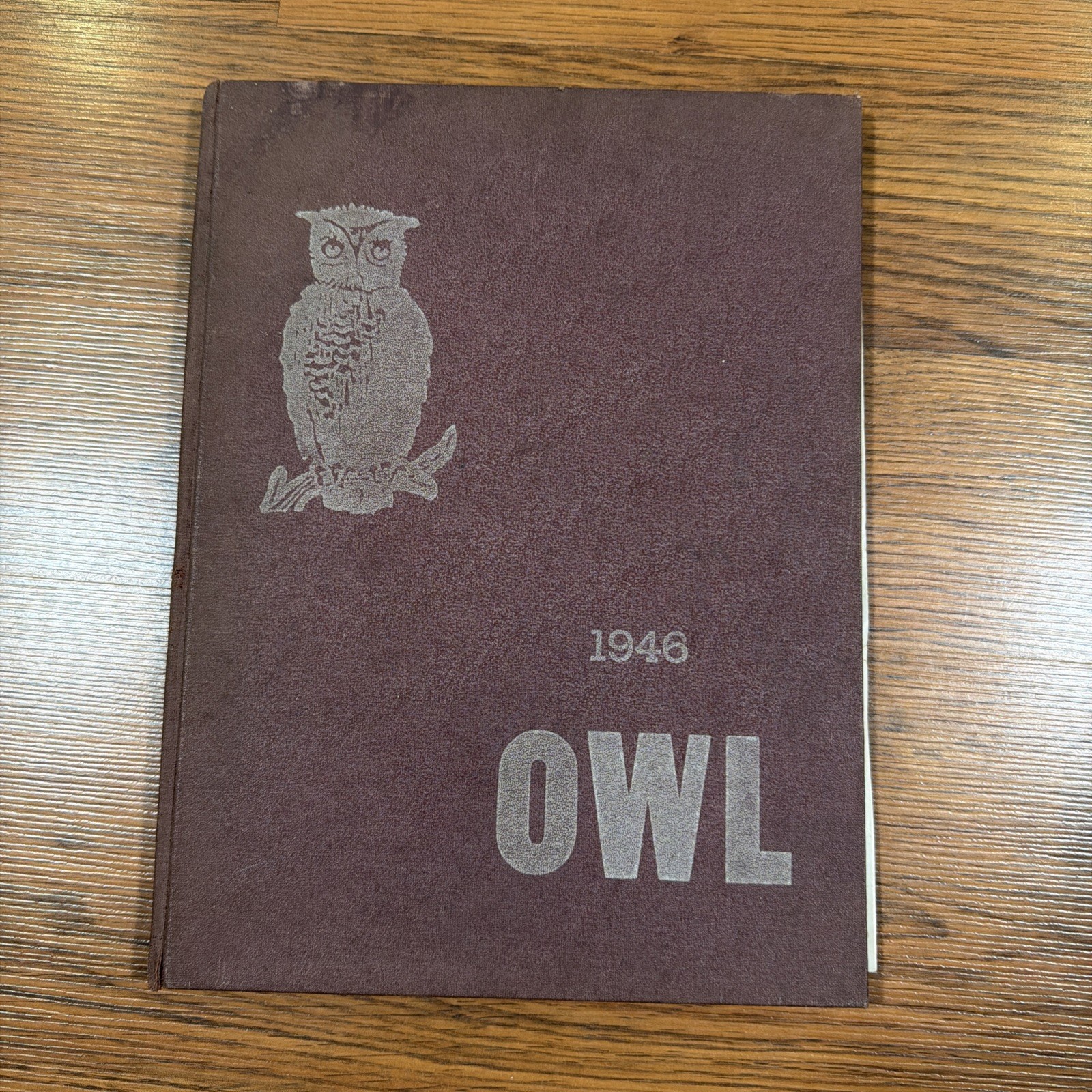 Vintage 1946 Ooltewah High School TN Yearbook 