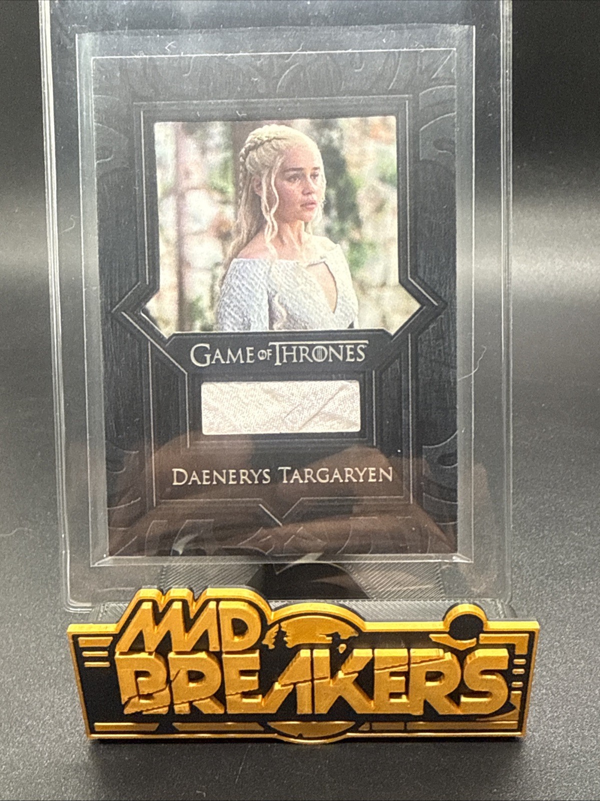 2017 Rittenhouse Game of Thrones Daenerys Targaryen Cape Relic #VR3 Read