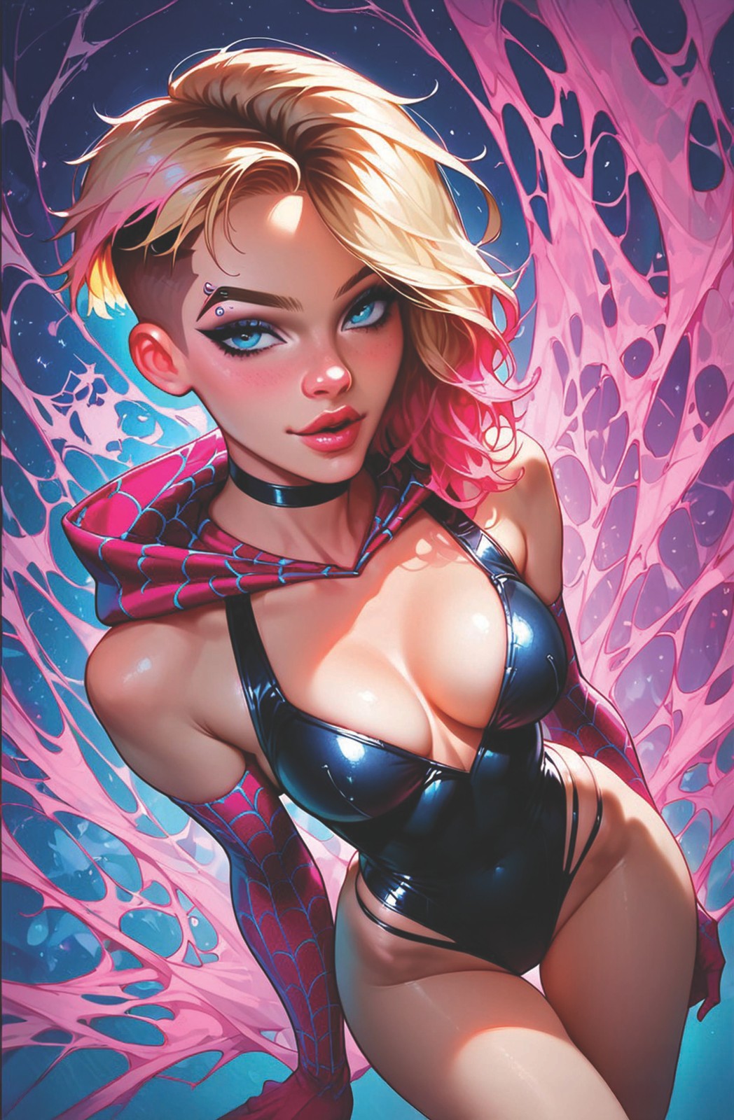 Keys Comics #1 Spider-Gwen-AC Cosplay Variant Virgin LTD