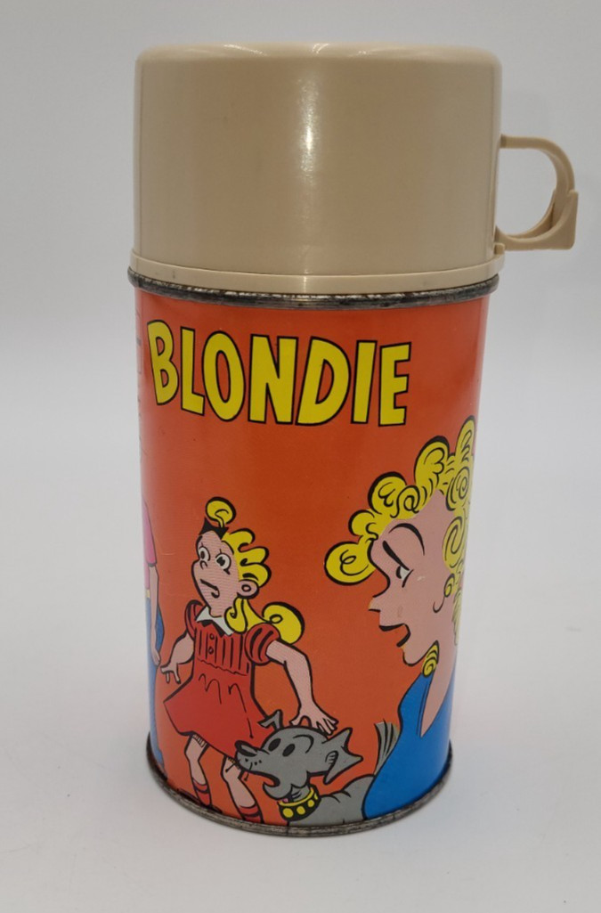 1969 Blondie Metal Thermas #2883 Dagwood King Features Small Dent 1969 Blondie Metal Thermas #2883 Dagwood King Features Small Dent
