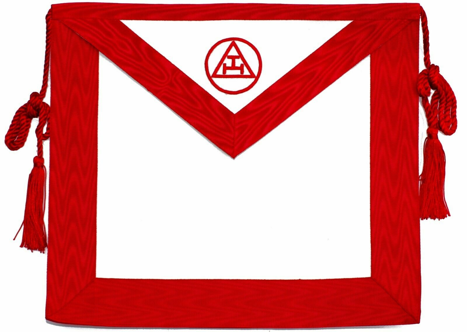 Masonic Royal Arch Mason Member Synthetic LEATHER Apron Tassels Rope Freemasonry