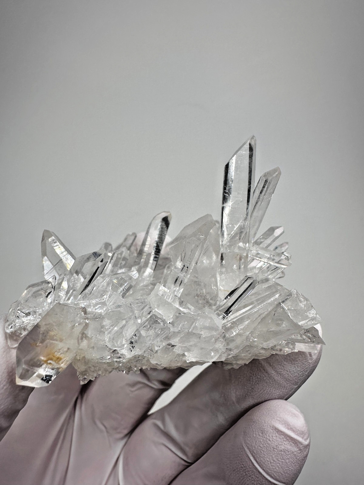 Top Quality Clear Arkansas Quartz Crystal Cluster