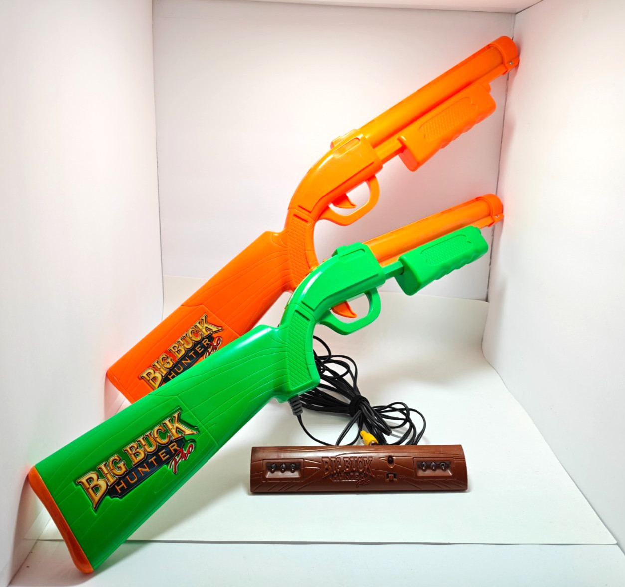 Big Buck Hunter Pro Plug & Play TV Arcade Game - 2 Guns WITH SENSOR Fully Tested Big Buck Hunter Pro Plug & Play TV Arcade Game - 2 Guns WITH SENSOR Fully Tested