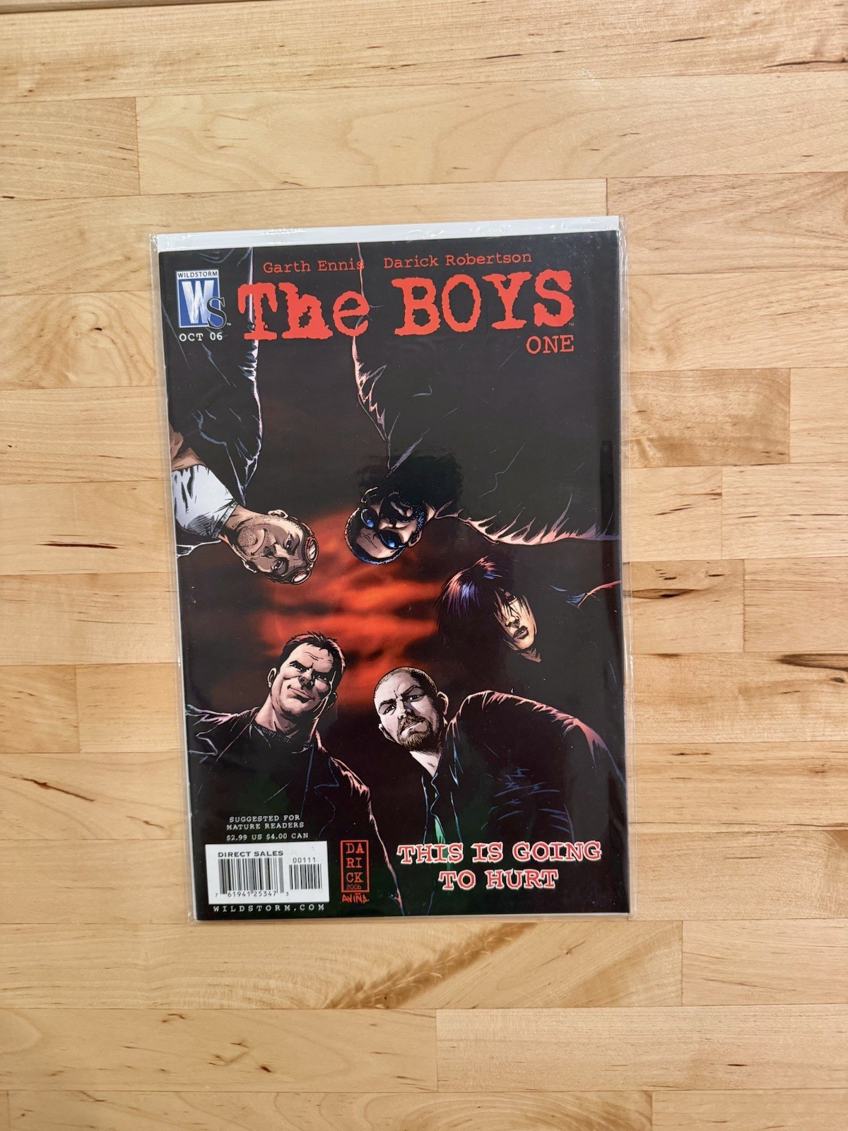 The Boys #1 2006 Garth Ennis Robertson