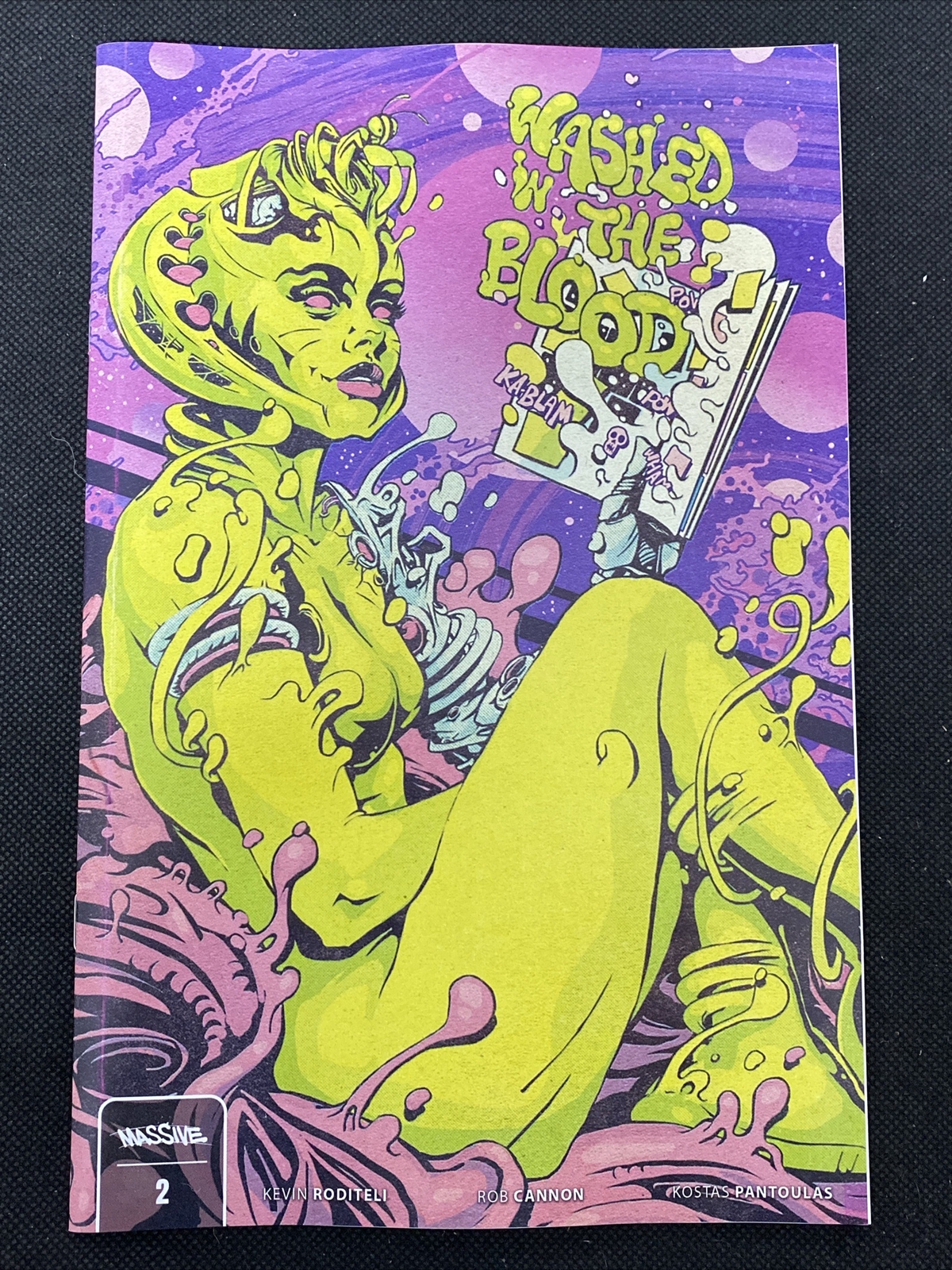 Washed In The Blood #2 (MASSIVE 2024) Cover D * Flops Variant * NM-