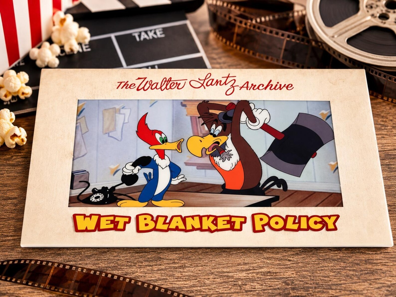 Woody Woodpecker Wet Blanket Policy Walter Lantz Archive Buzz Buzzard Universal