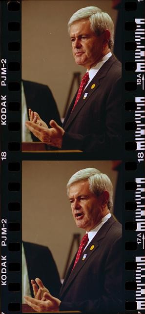 Photo:Newt Gingrich 1997 Tax Bill Press Conference Speaker of the House