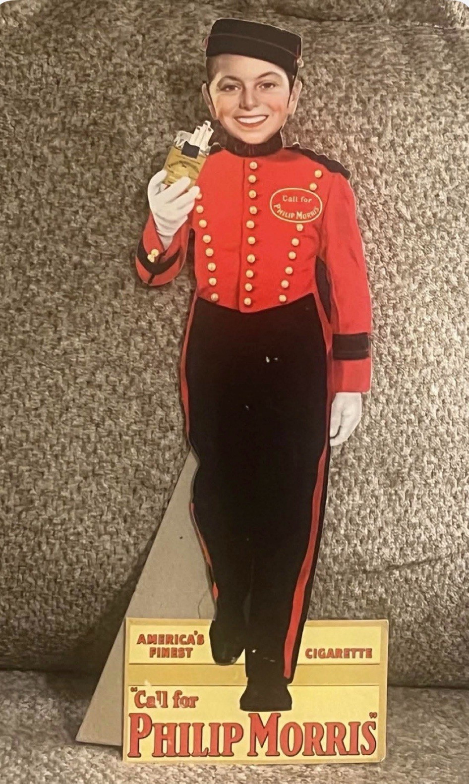 Rare vintage stand-up from the 40’s. Never displayed.