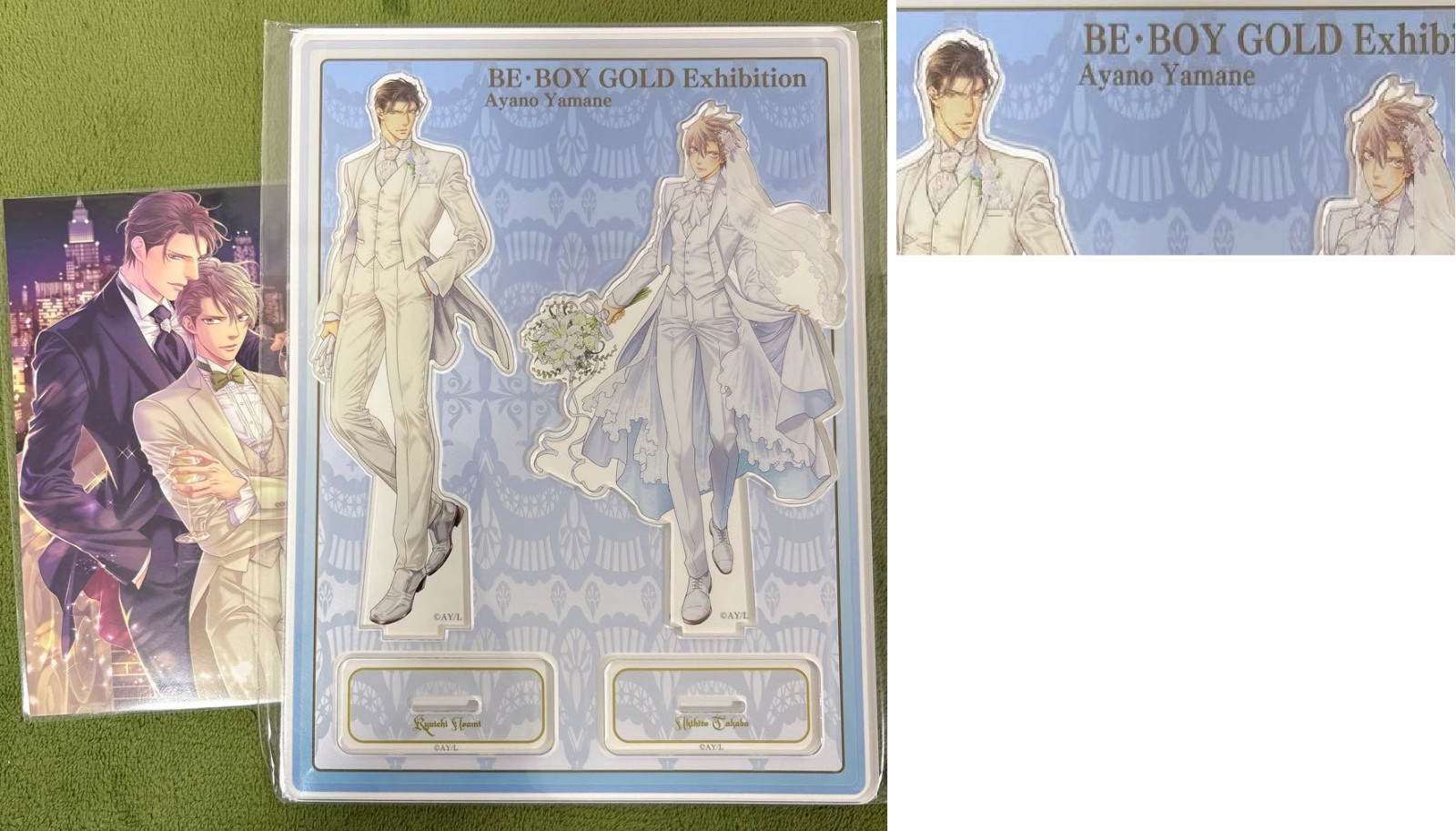 BE BOY GOLD Finder Series Pair Acrylic Stand & Card Yamane Ayano Takaha Akihito BE BOY GOLD Finder Series Pair Acrylic Stand & Card Yamane Ayano Takaha Akihito