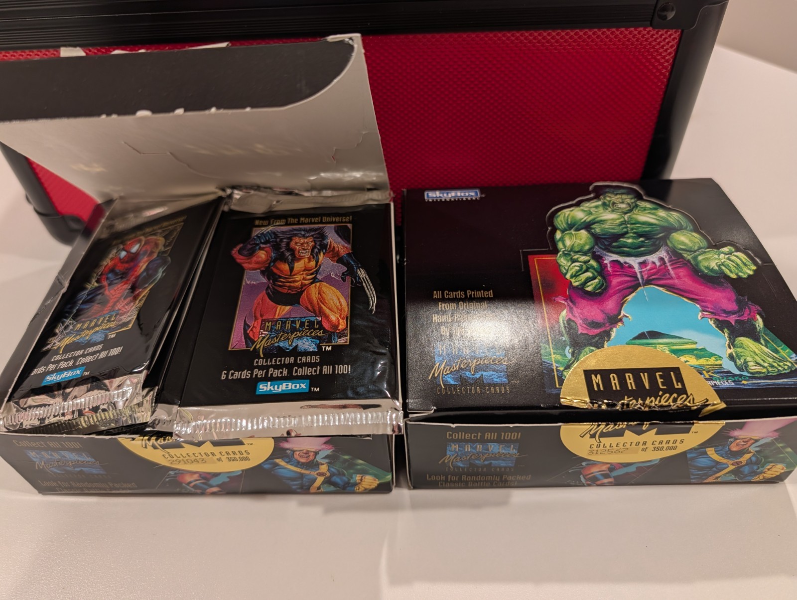 1992 Skybox Marvel Masterpieces Unopened Sealed Pack