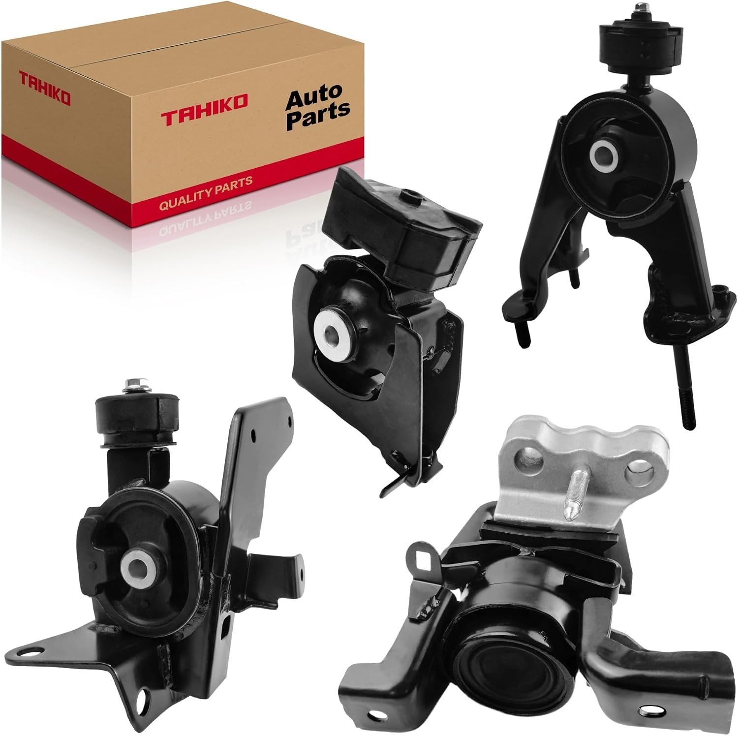 4PCS Engine Motor Mount Compatible with 2009-2013 Corolla 1.8L and 2009-2013 4PCS Engine Motor Mount Compatible with 2009-2013 Corolla 1.8L and 2009-2013