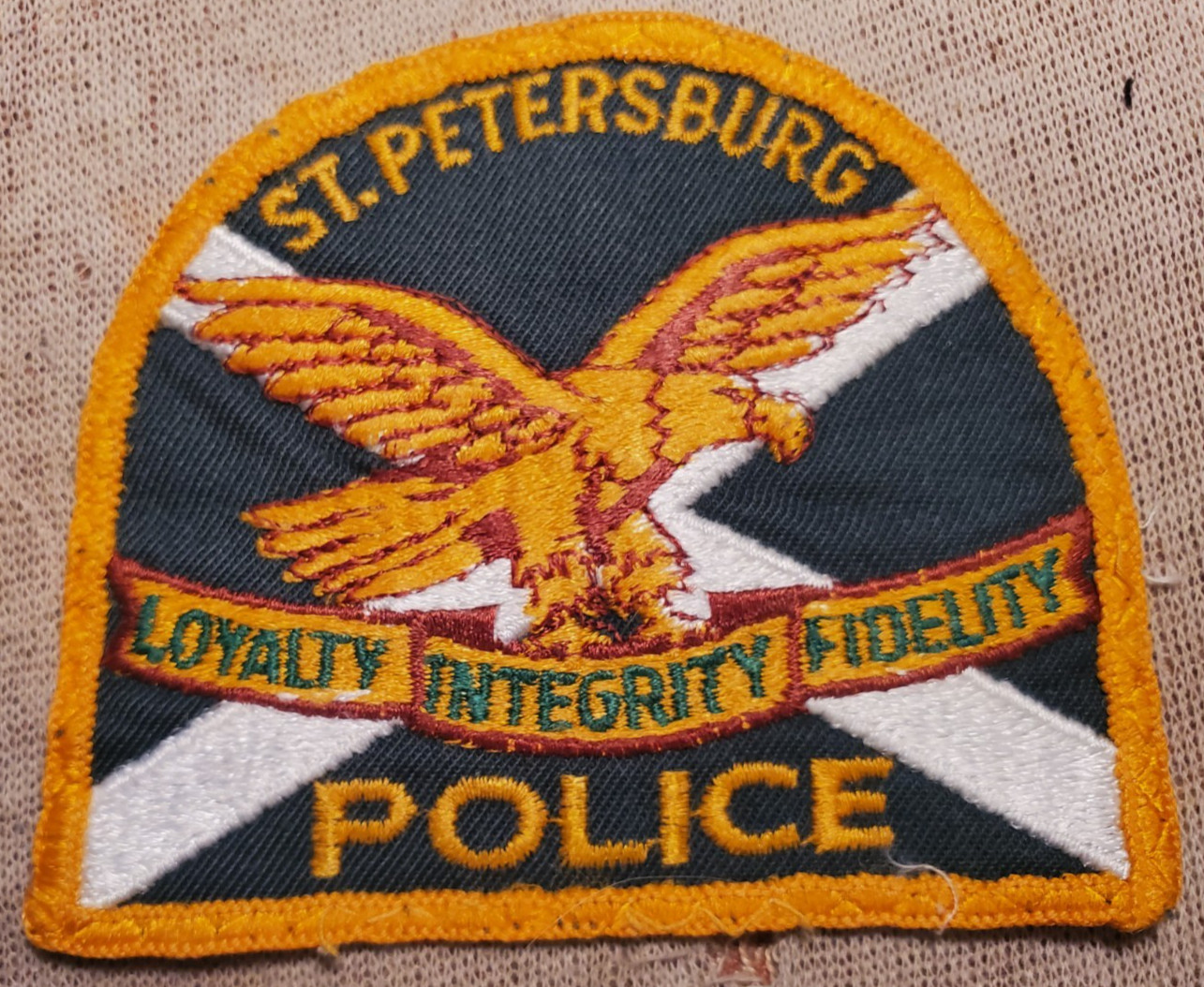 FL St. Petersburg Florida Police Shoulder Patch
