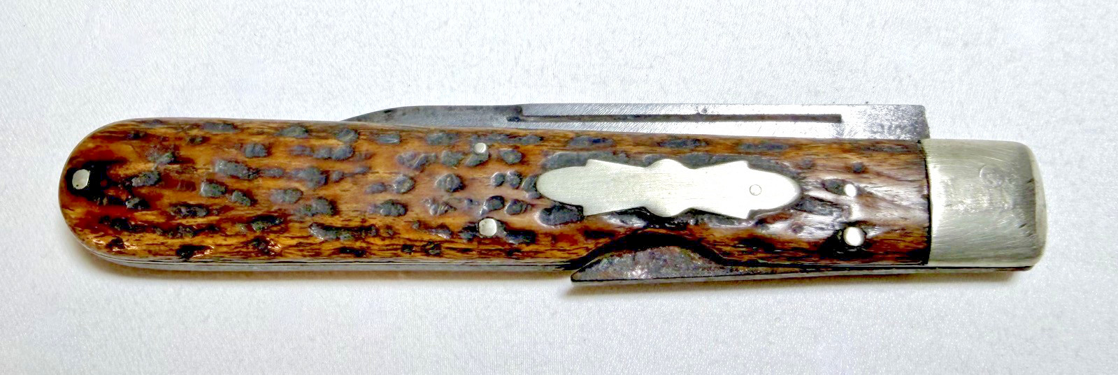 Vintage Jigged Bone Single 1 Blade Pocket Knife Schrade Remington Other Maker Vintage Jigged Bone Single 1 Blade Pocket Knife Schrade Remington Other Maker