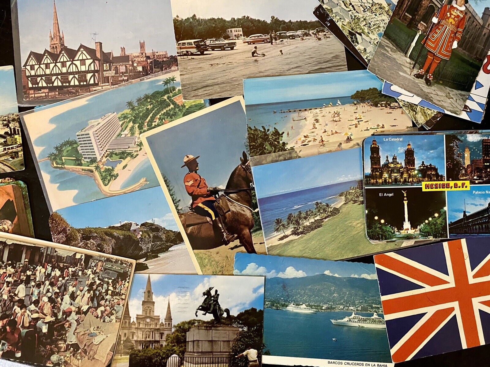 Postcards, Random Vintage Postcard Lot of 50+, Post Cards, 1905-1970's Written