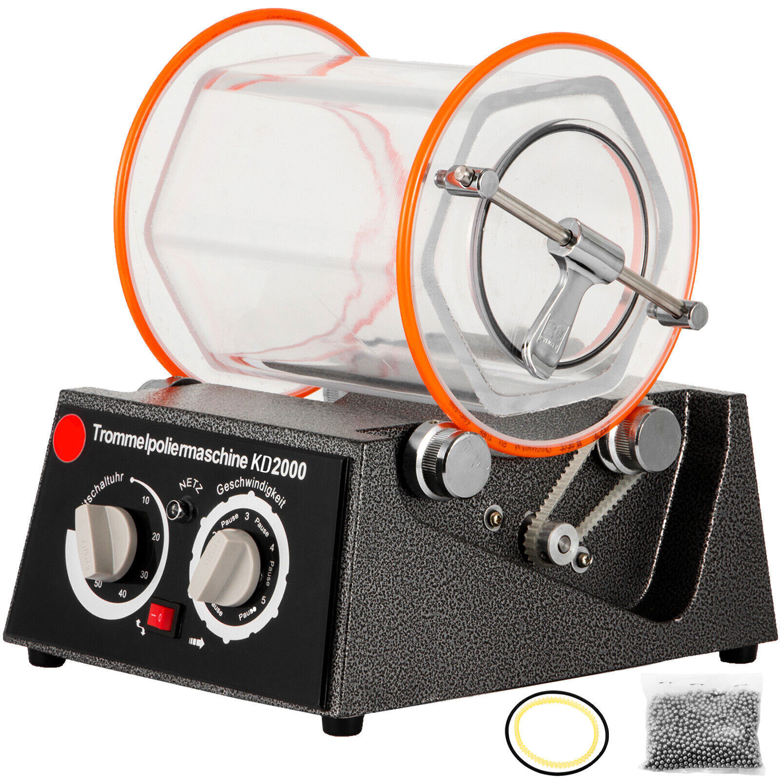 VEVOR 5Kg Rotary Tumbler Surface Polisher Jewelry Rock Polishing Finishing Tool VEVOR 5Kg Rotary Tumbler Surface Polisher Jewelry Rock Polishing Finishing Tool