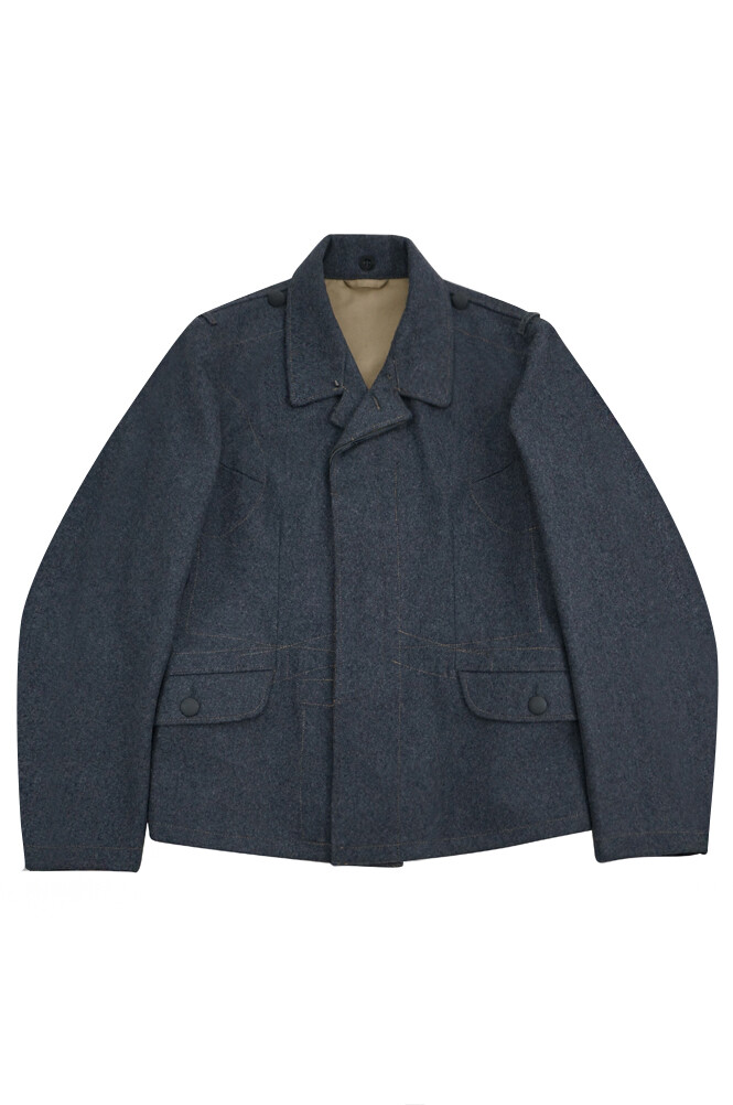 WW2 German M40 Luftwaffe EM/NCO blue grey wool flight tunic Fliegerbluse WW2 German M40 Luftwaffe EM/NCO blue grey wool flight tunic Fliegerbluse