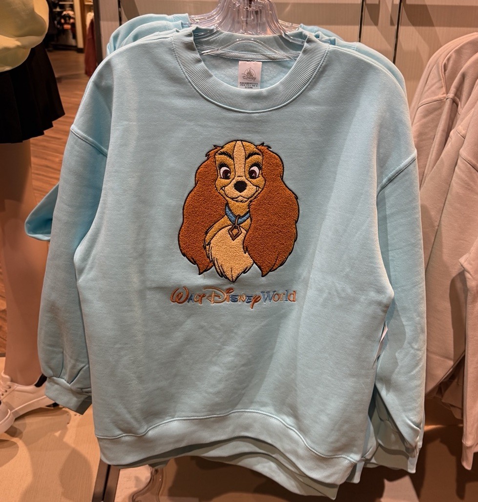 Disney Parks 2026 Lady And The Tramp Sweatshirt Pullover Size XL New