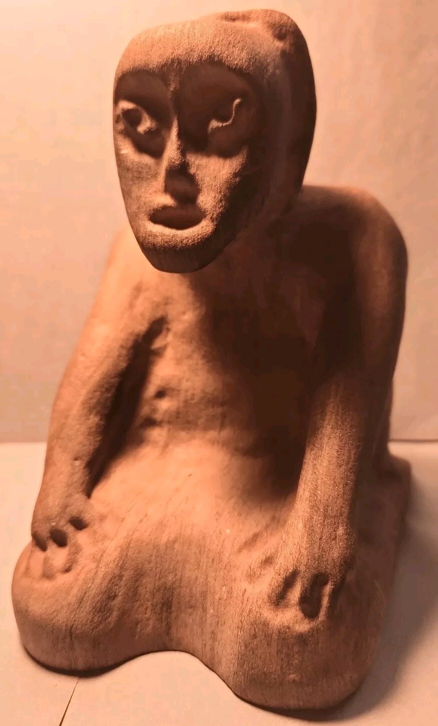 Ancient Moundbuilders, MISSIPPIAN Statue. Guaranteed Early.
