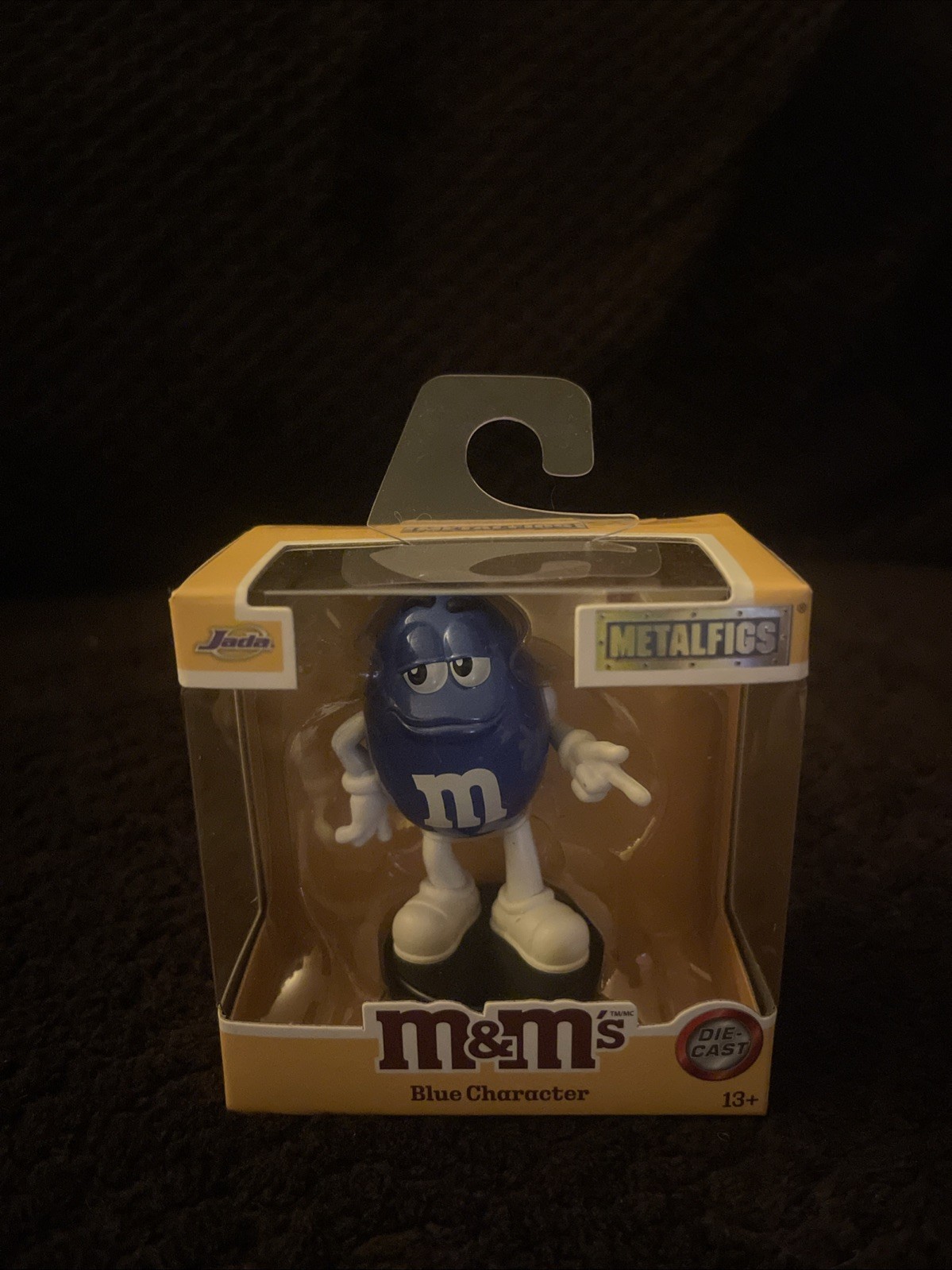 Jada M&M Metalfigs 2.5” BLUE Character Figure Die-Cast NIB