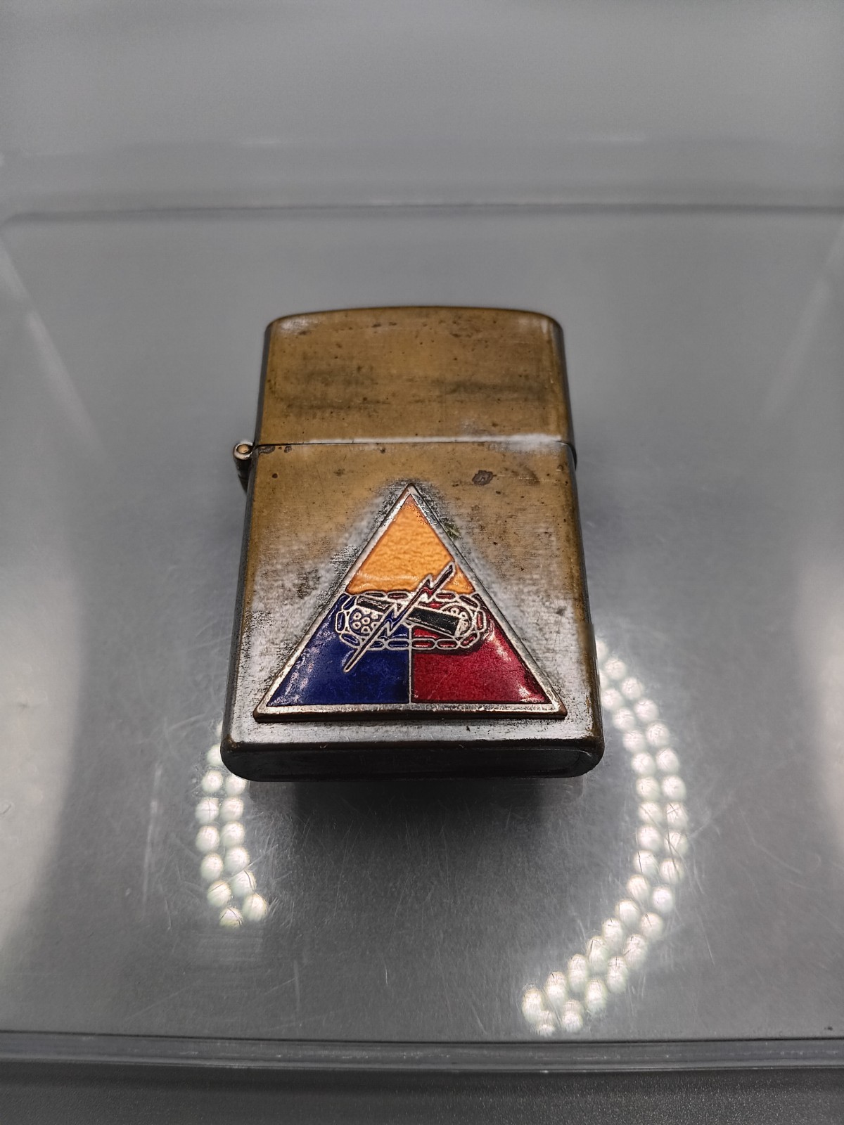 WW2 Era US Armored Division Supreme Lighter